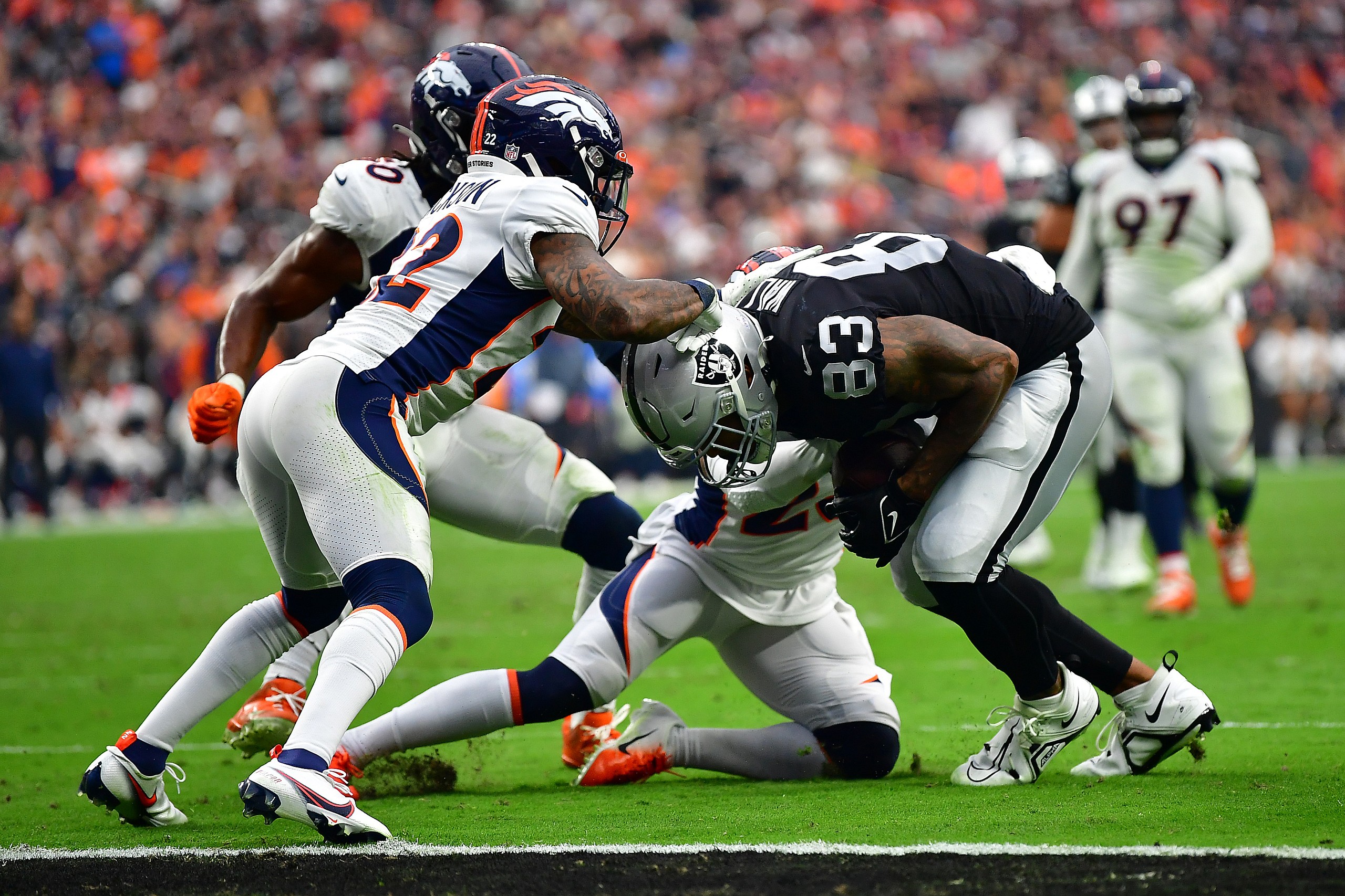 NFL: Denver Broncos at Las Vegas Raiders