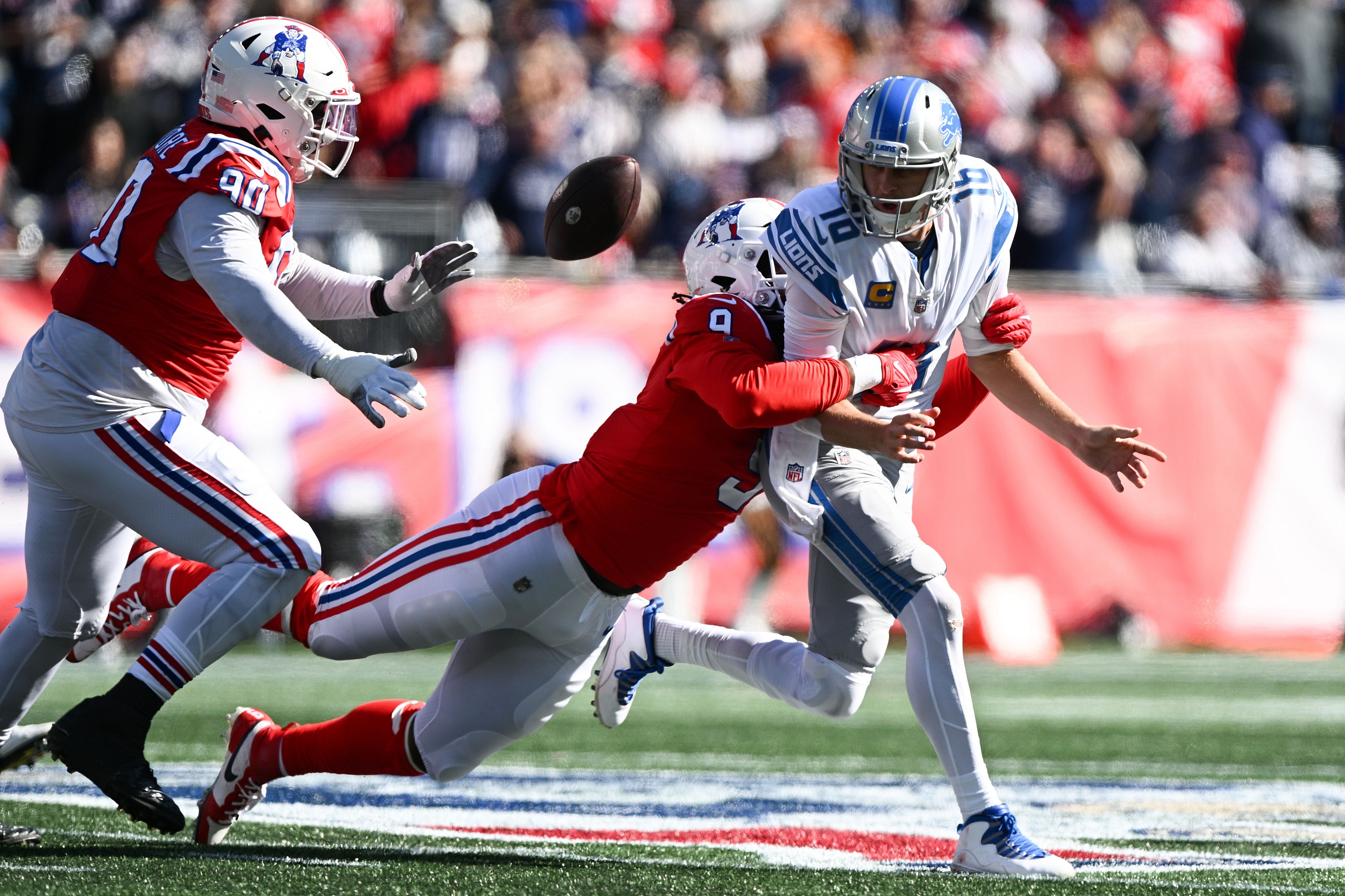 NFL: Detroit Lions at New England Patriots