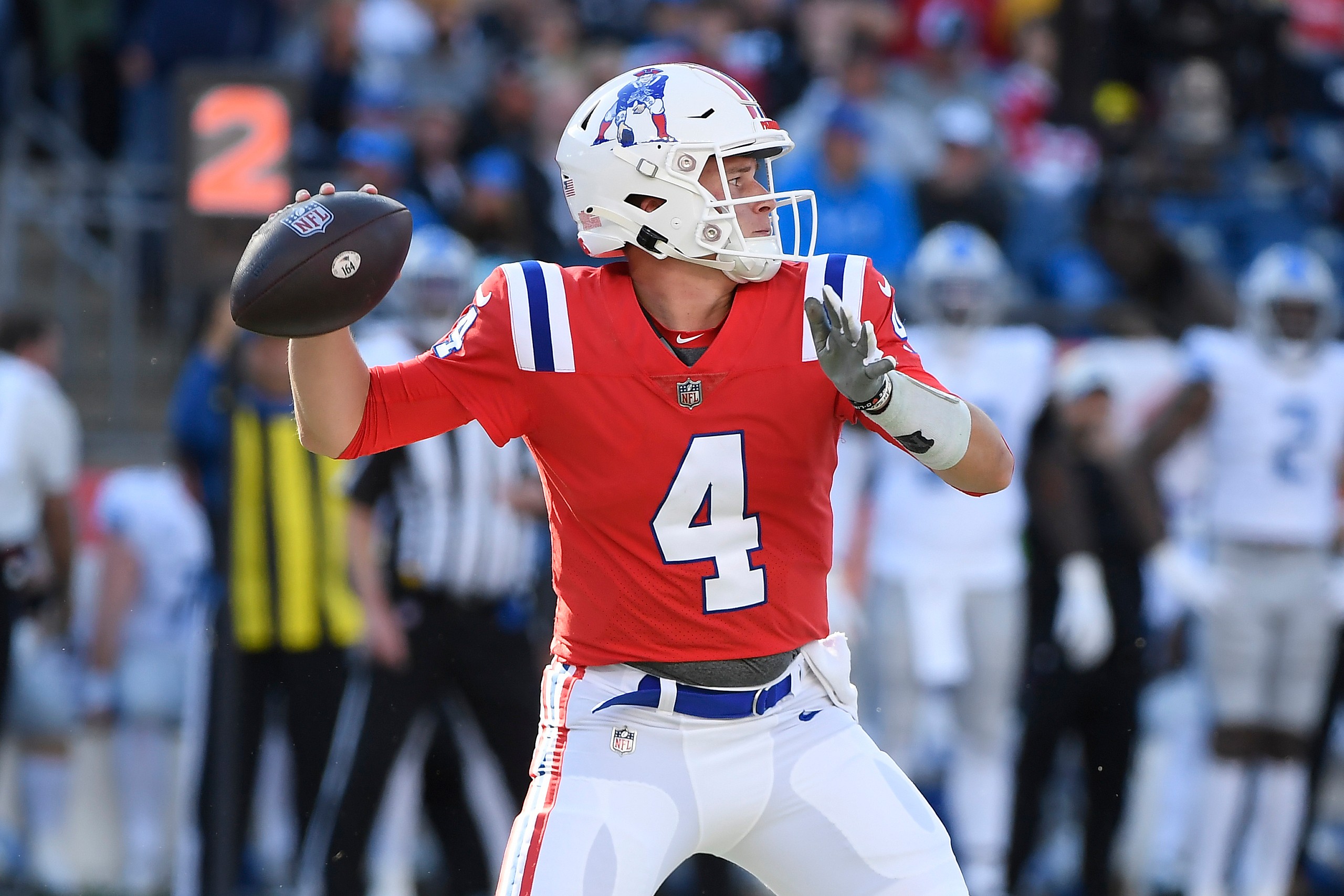 NFL: Detroit Lions at New England Patriots