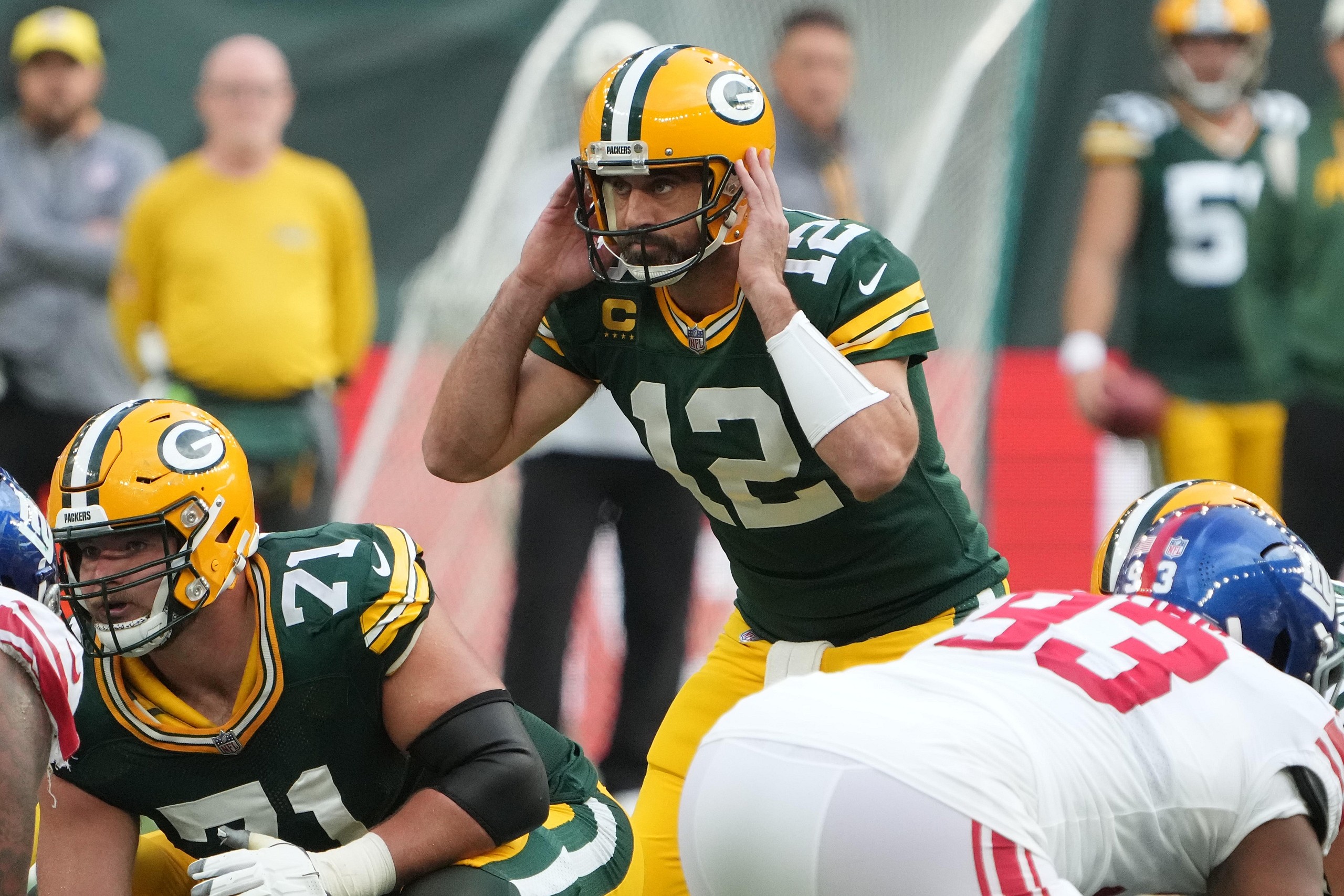 NFL: International Series-New York Giants at Green Bay Packers
