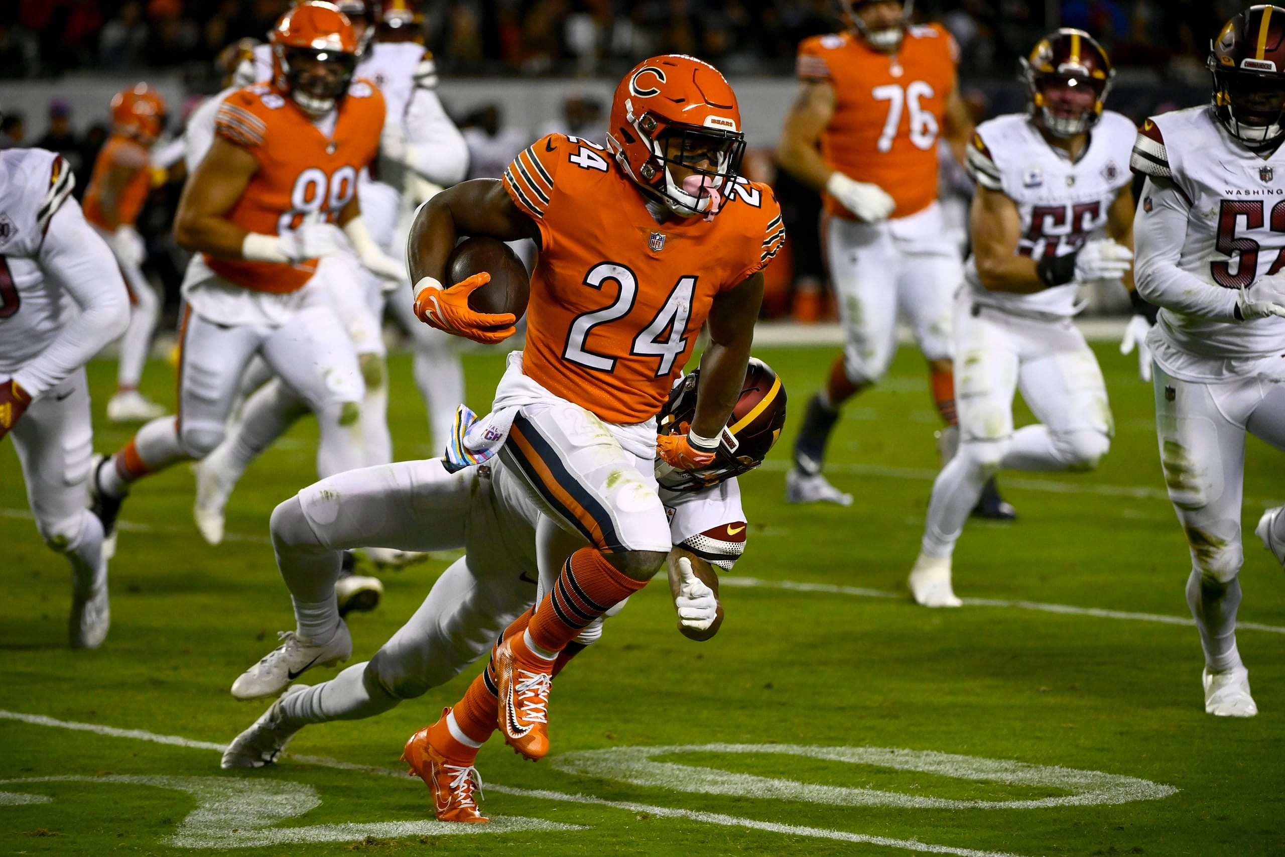 NFL: Washington Commanders at Chicago Bears