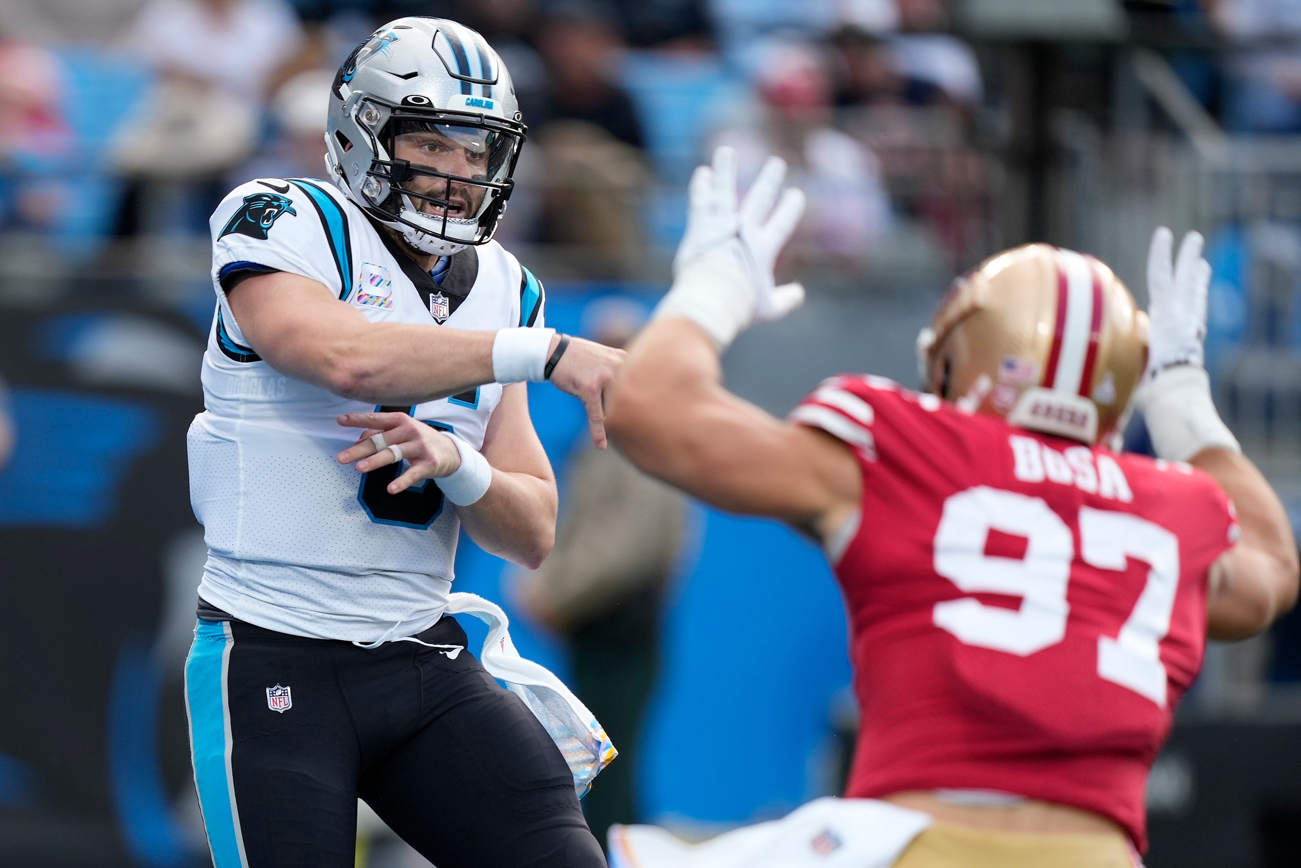 baker mayfield, carolina panthers
