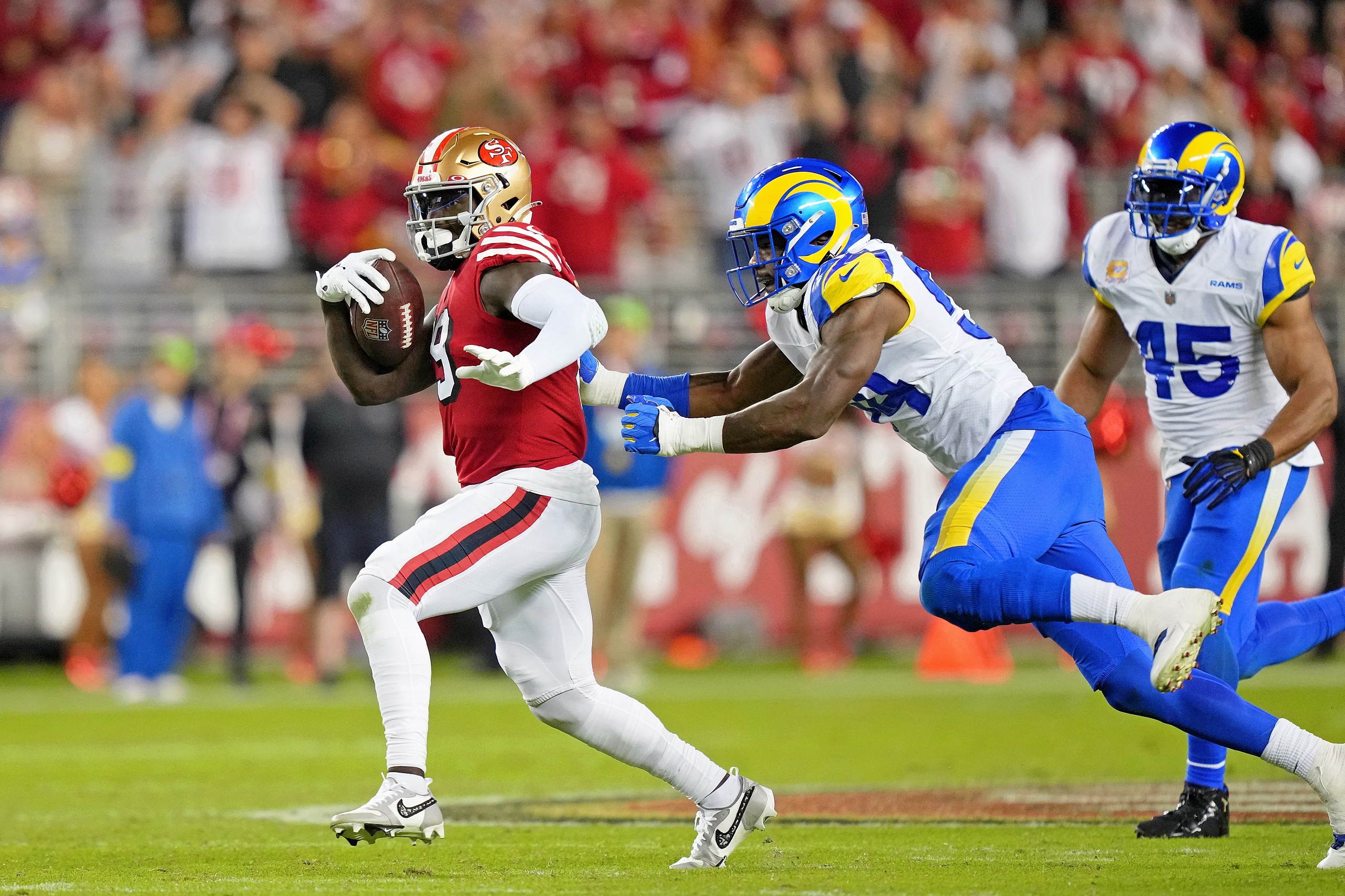 deebo samuel, jalen ramey