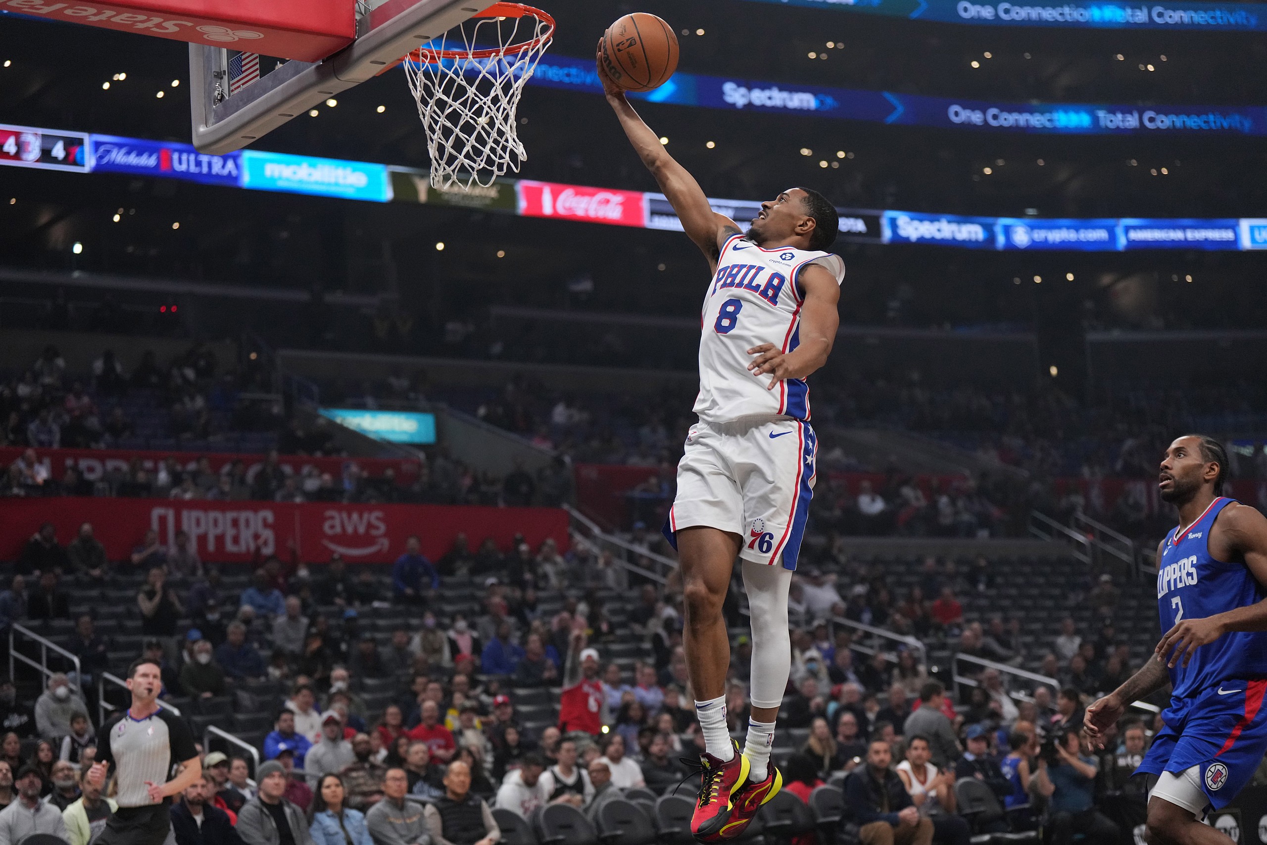 NBA: Philadelphia 76ers at Los Angeles Clippers