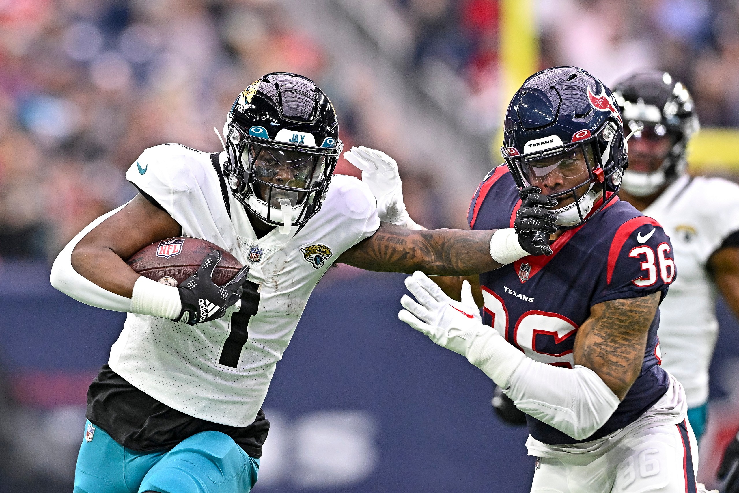 nfl playoff rankings: travis etienne