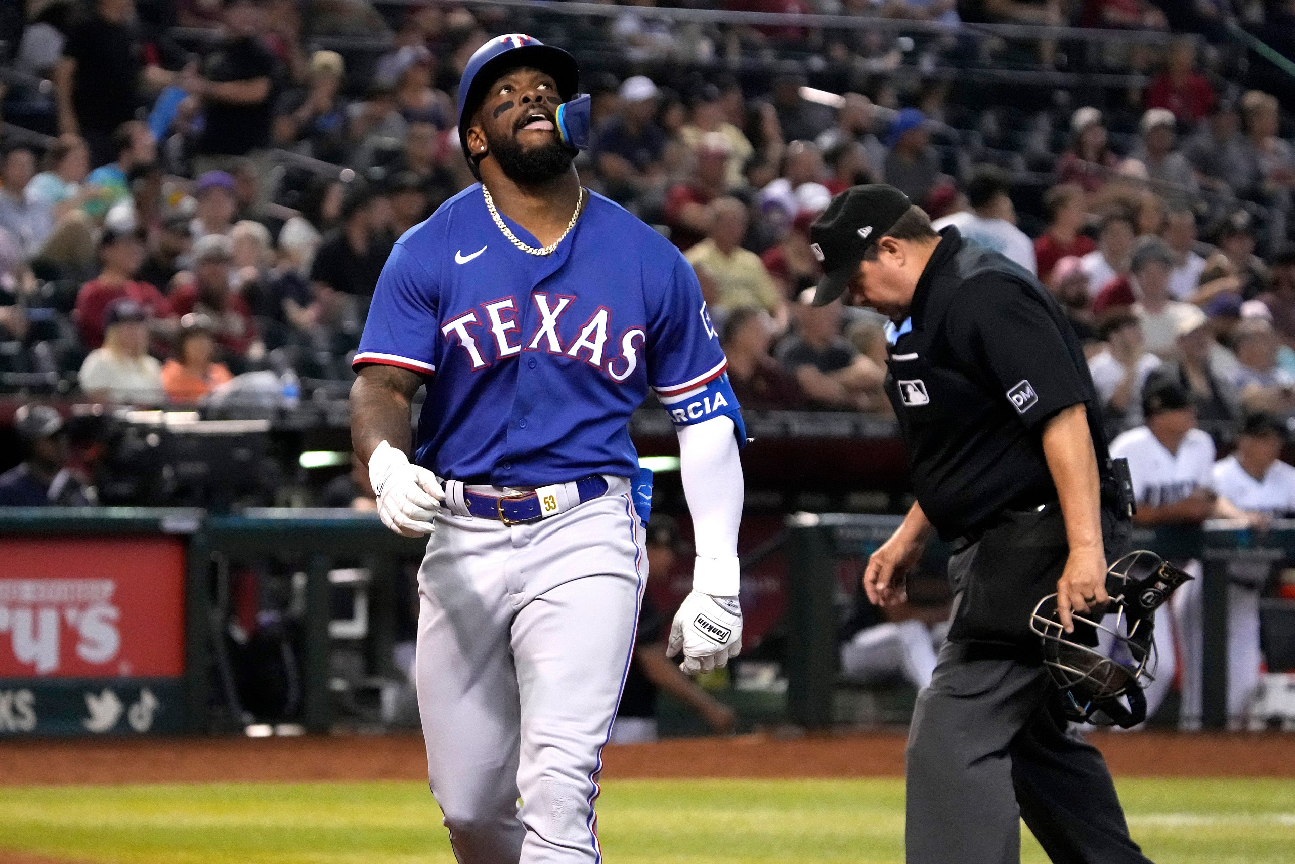MLB: Texas Rangers at Arizona Diamondbacks