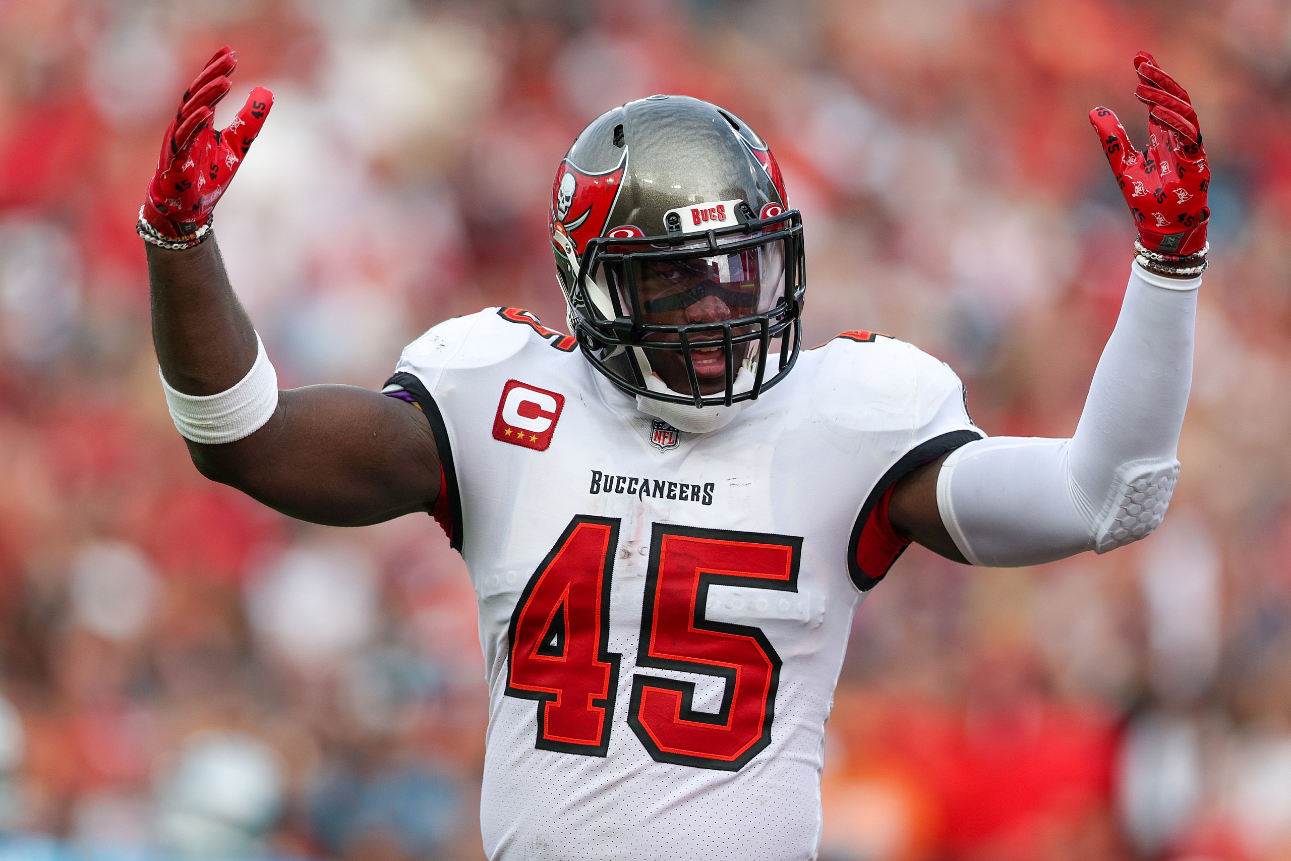 Tampa Bay Buccaneers linebacker Devin White