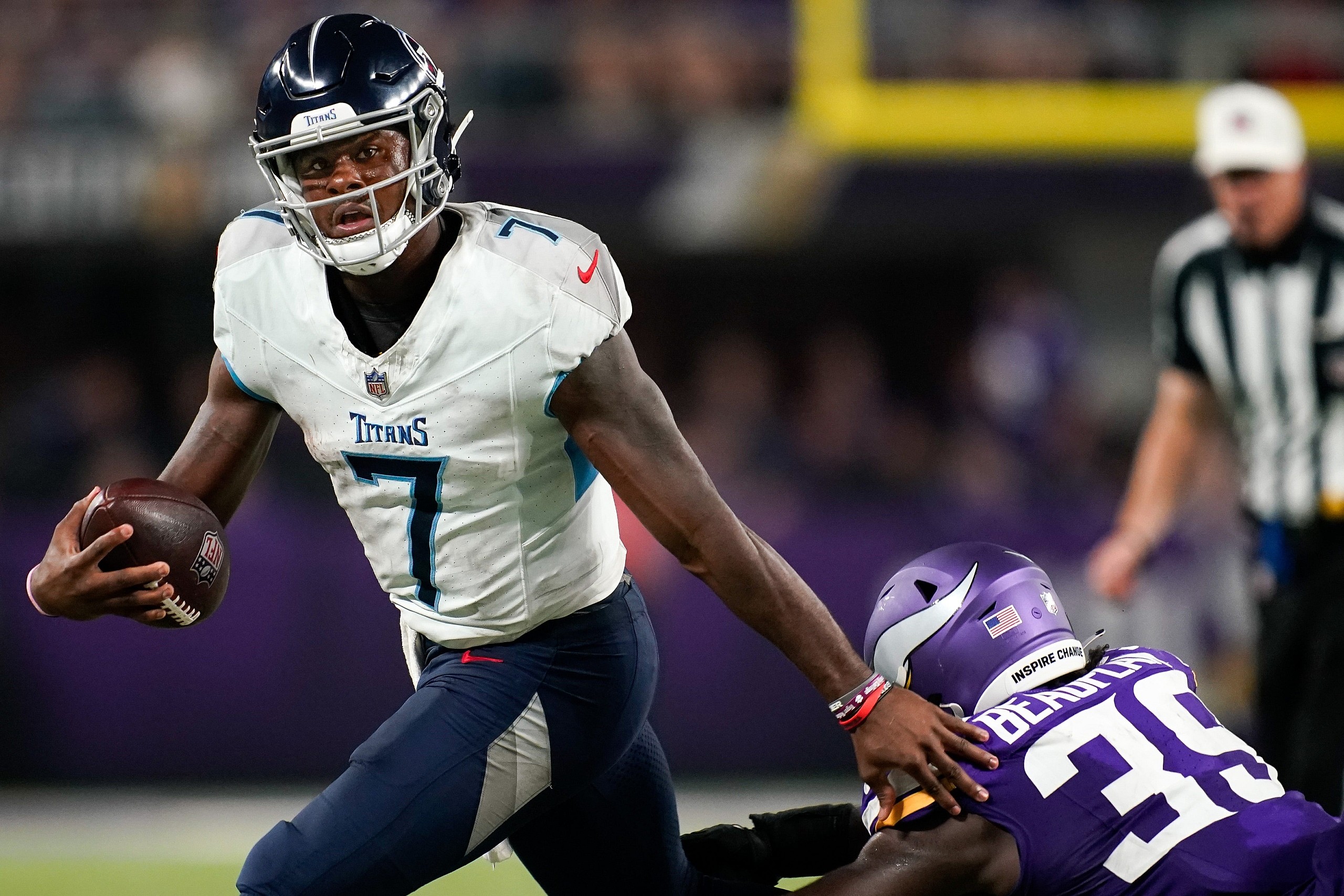 tennessee titans' malik willis