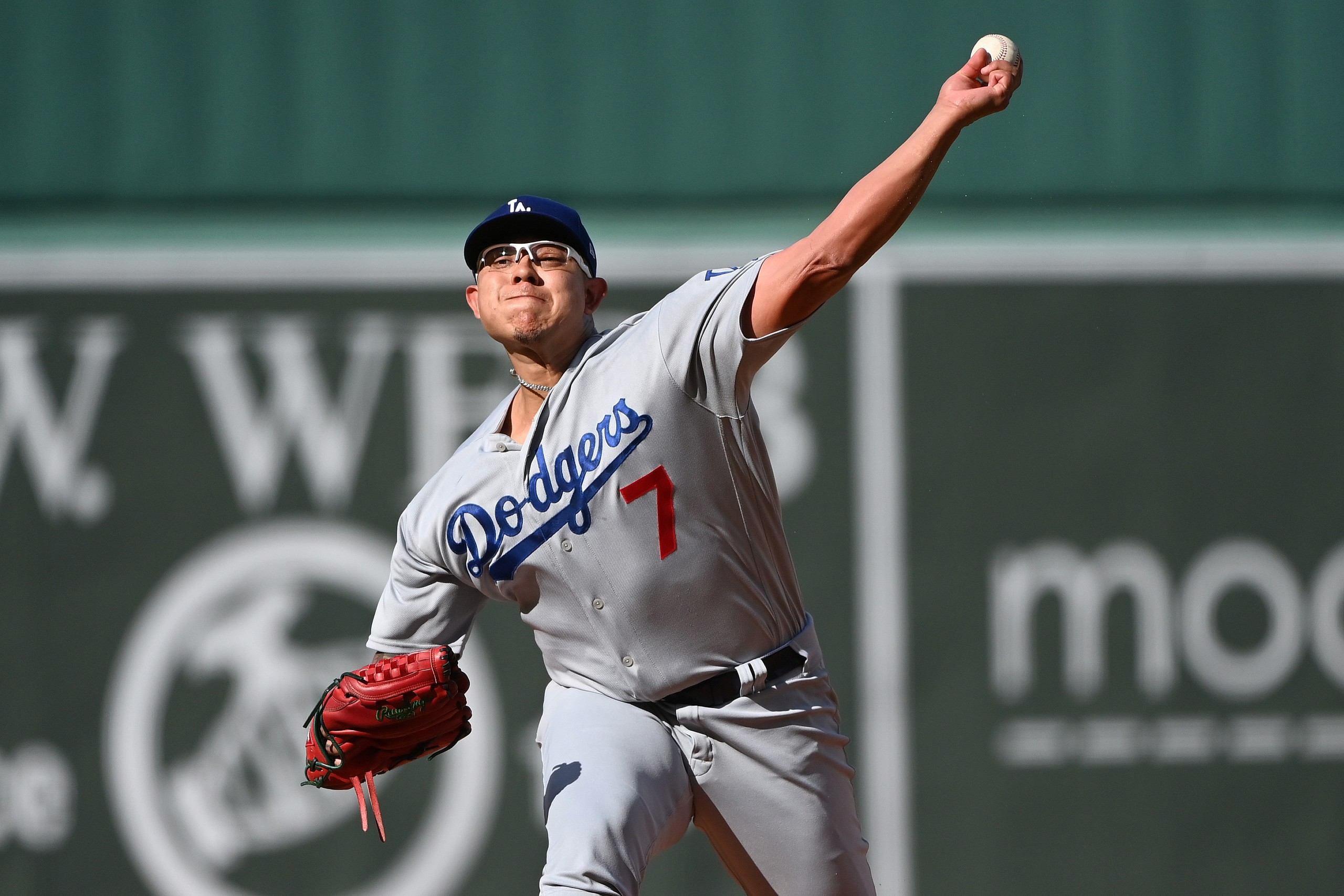 MLB: Los Angeles Dodgers at Boston Red Sox