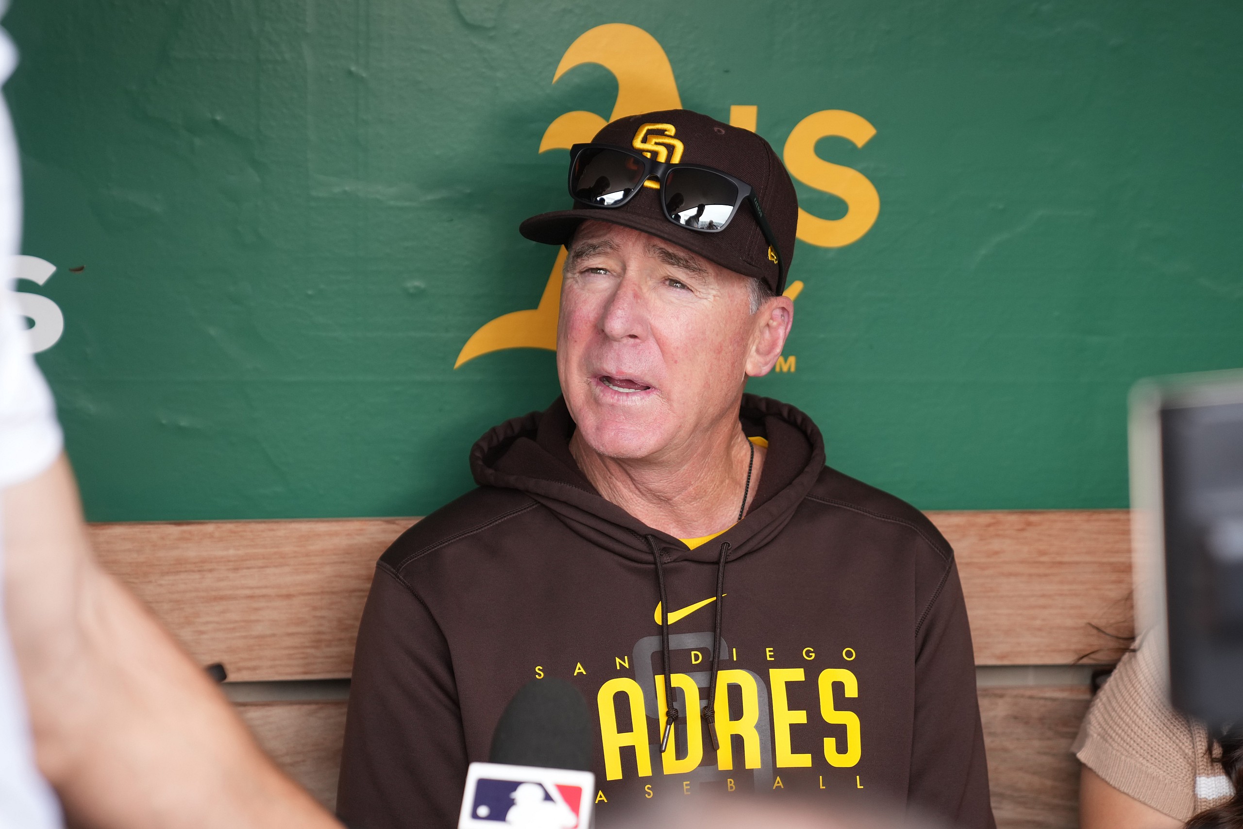 MLB: San Diego Padres at Oakland Athletics