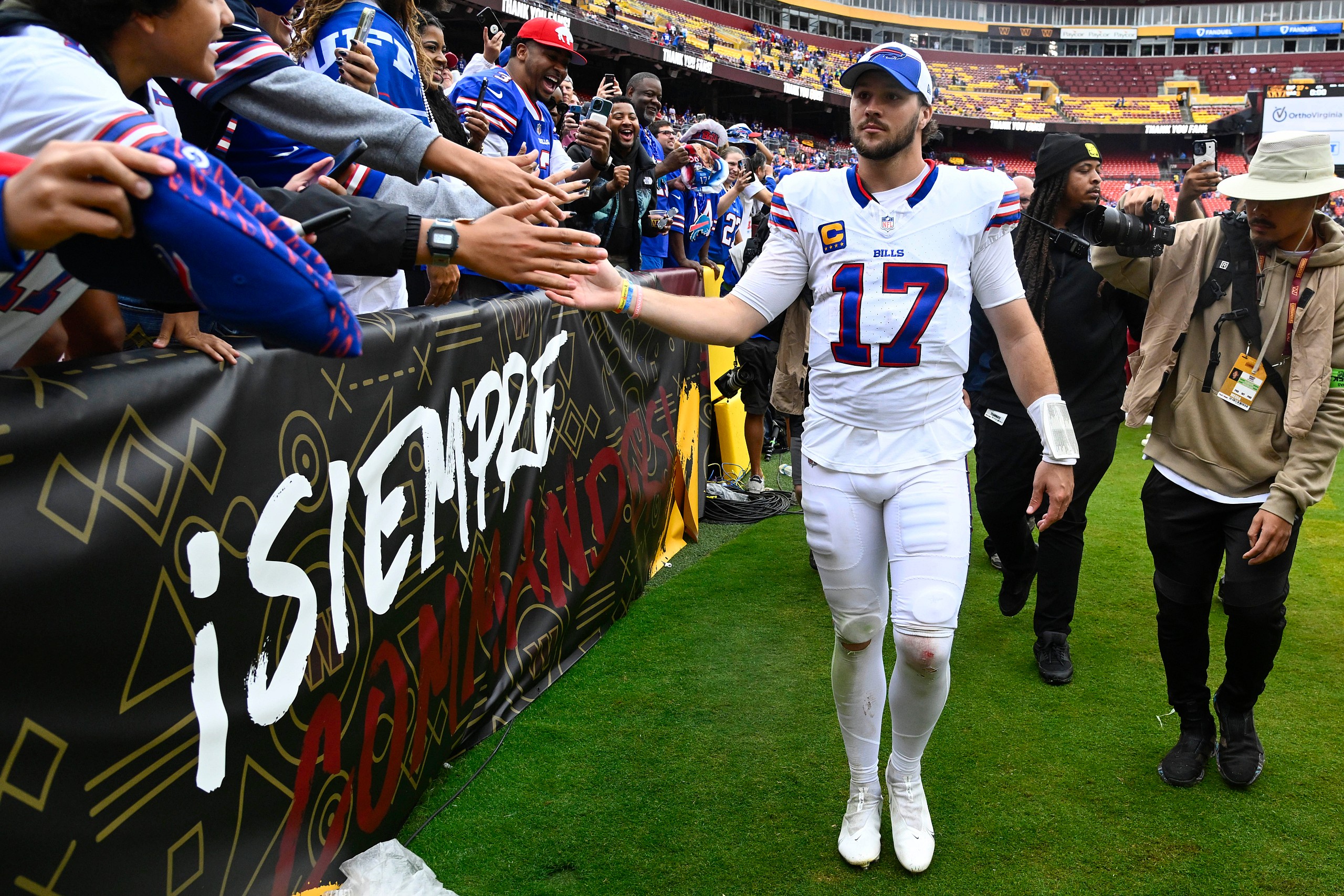 NFL: Buffalo Bills at Washington Commanders