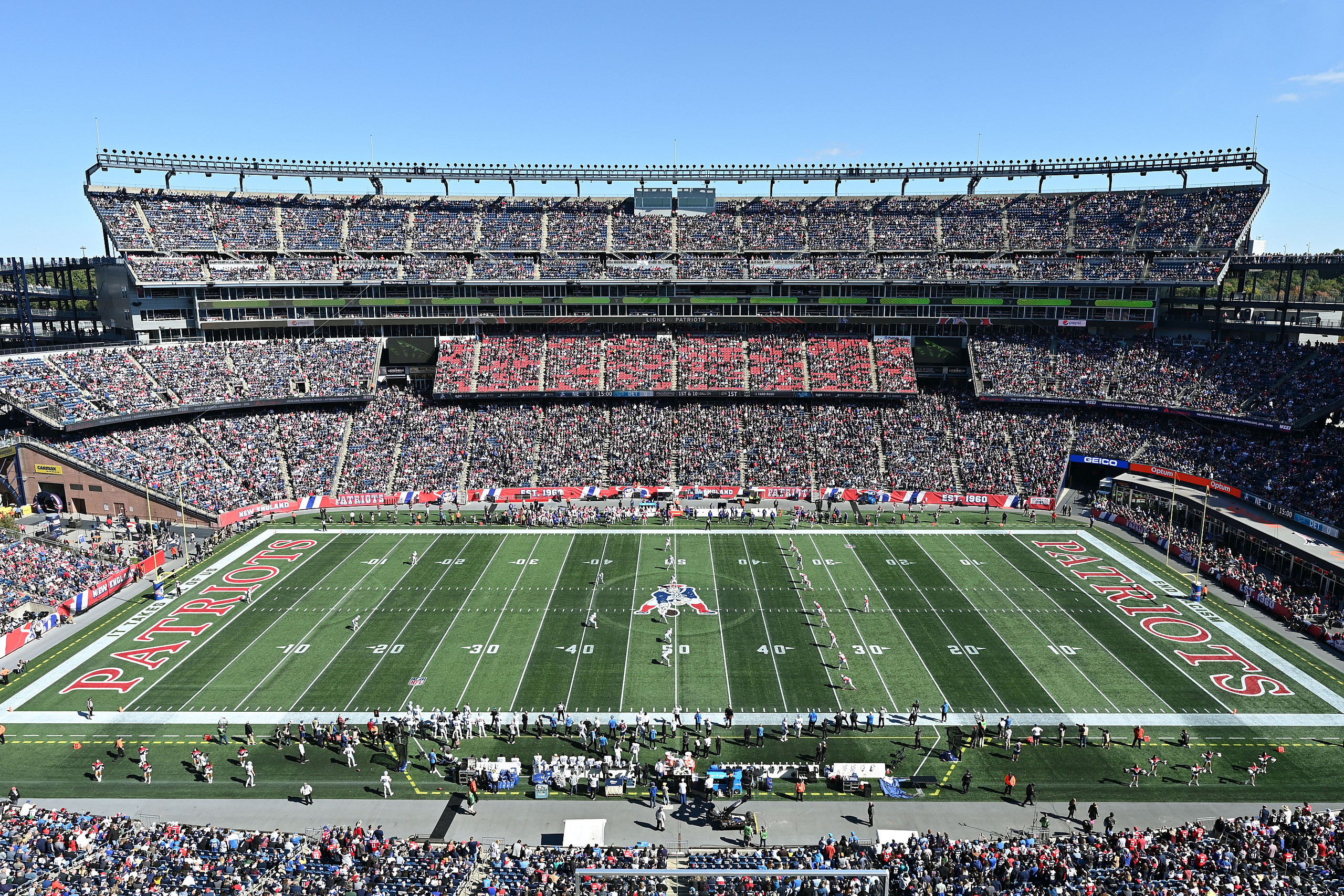NFL: Detroit Lions at New England Patriots