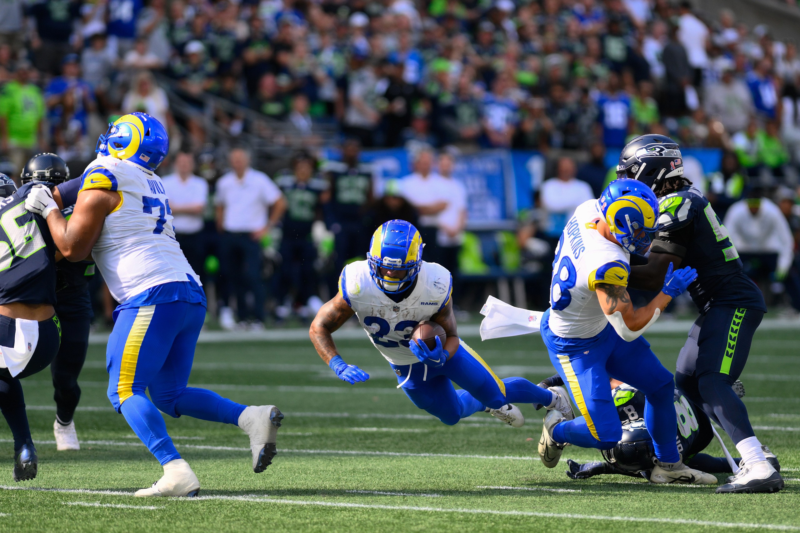 NFL: Los Angeles Rams at Seattle Seahawks