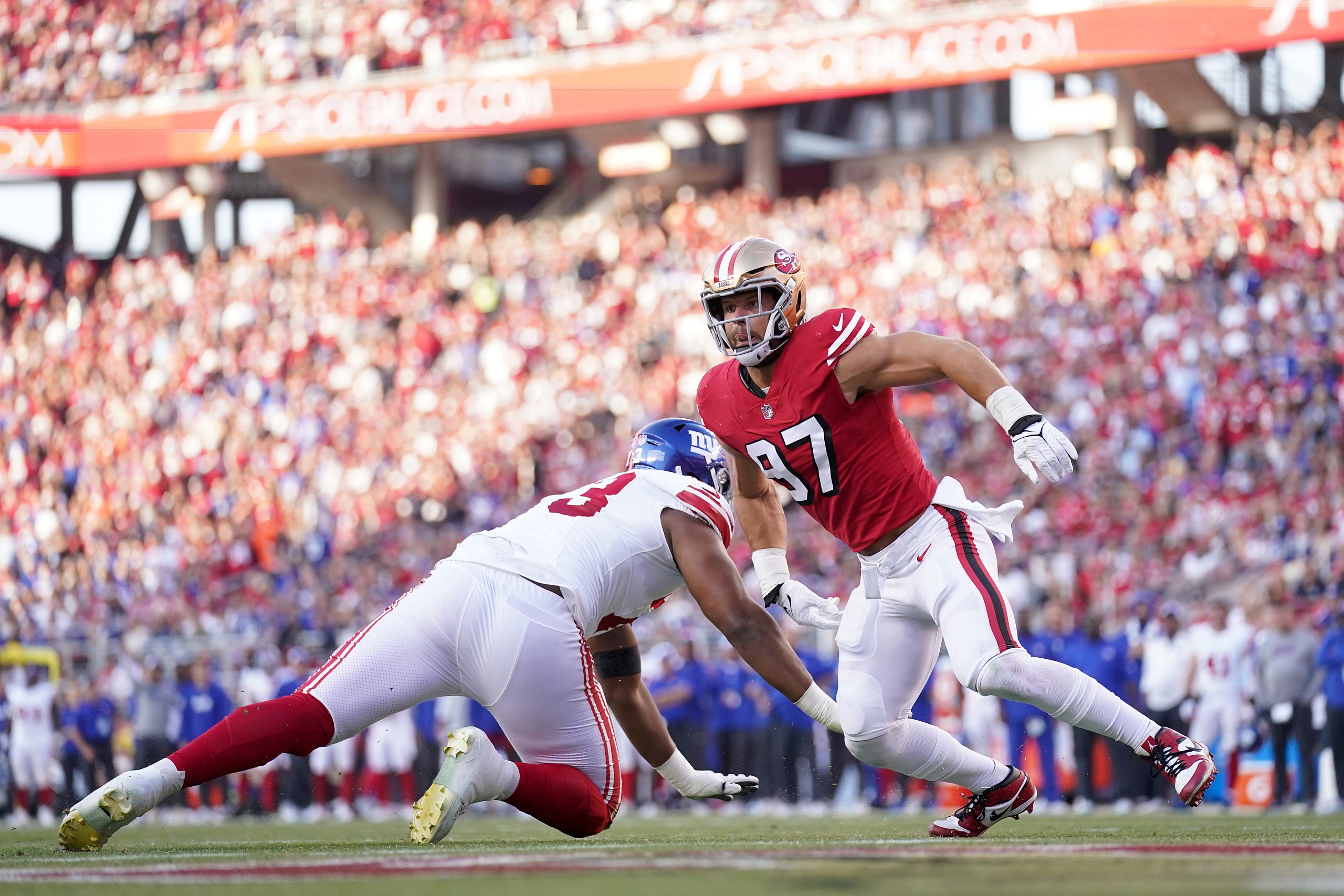 NFL: New York Giants at San Francisco 49ers
