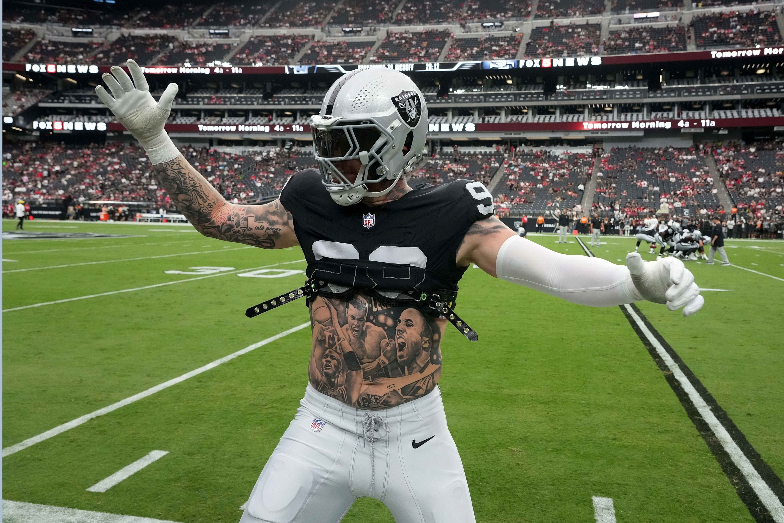 NFL: Preseason-San Francisco 49ers at Las Vegas Raiders