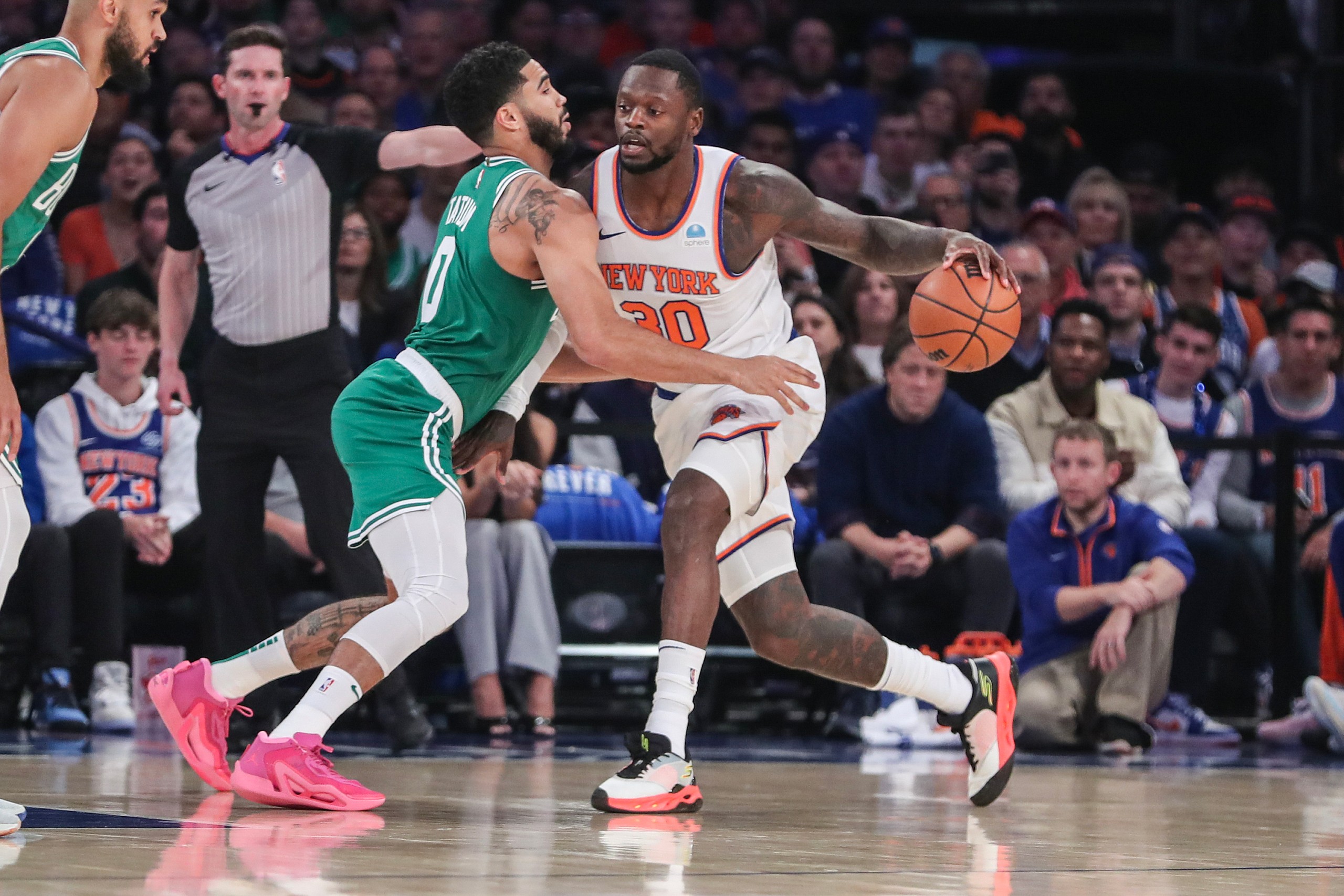NBA: Boston Celtics at New York Knicks