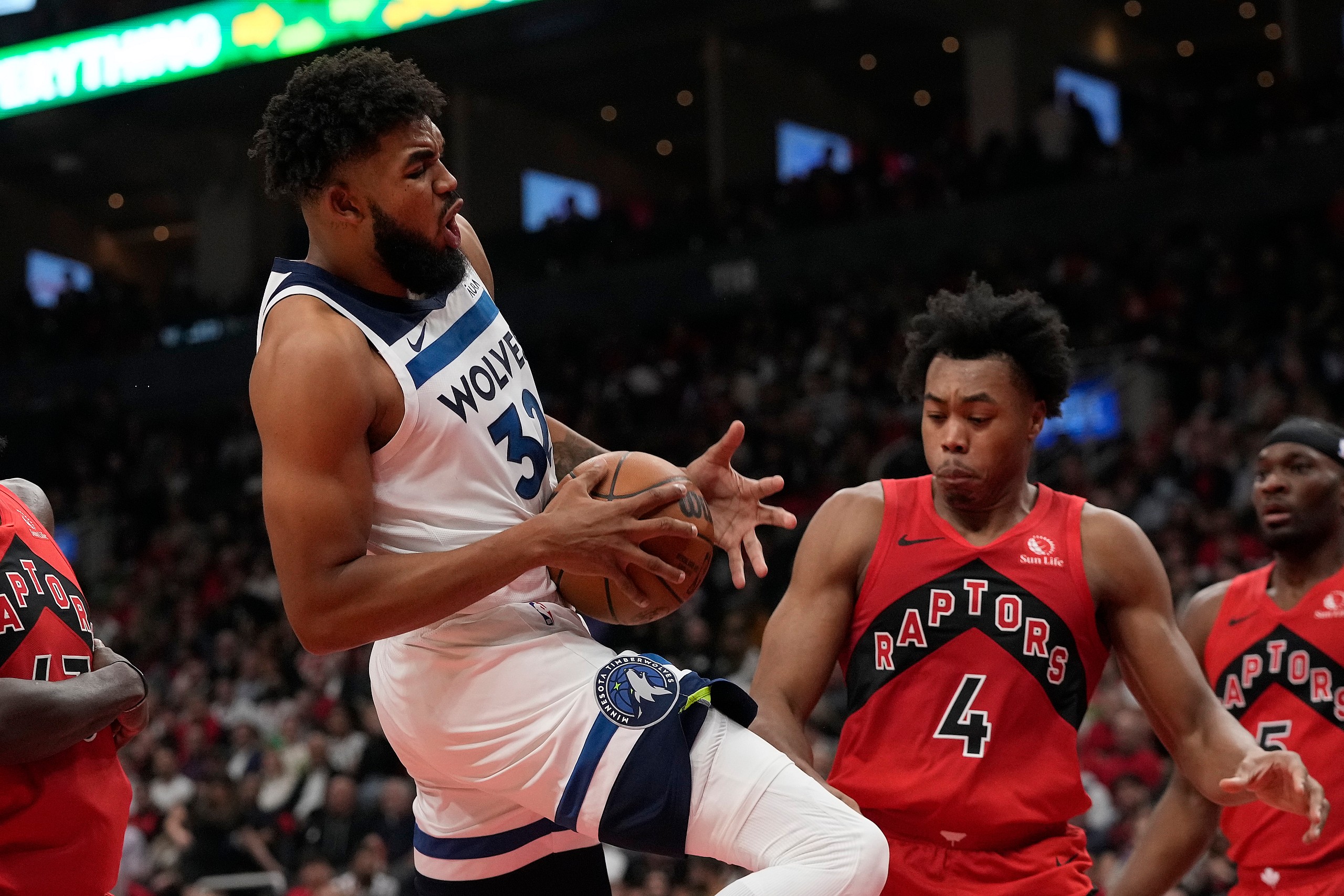 NBA: Minnesota Timberwolves at Toronto Raptors