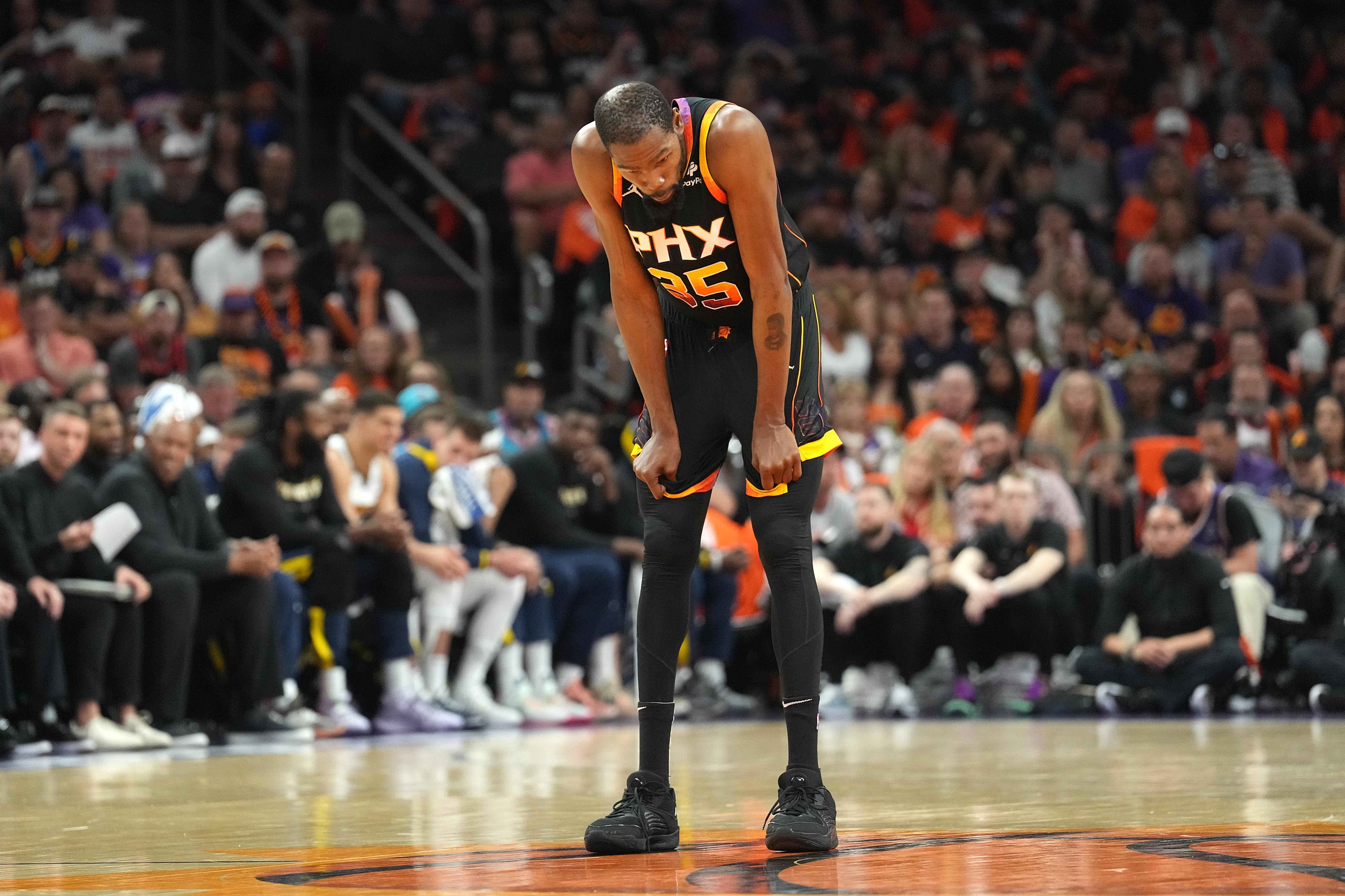 NBA: Playoffs-Denver Nuggets at Phoenix Suns
