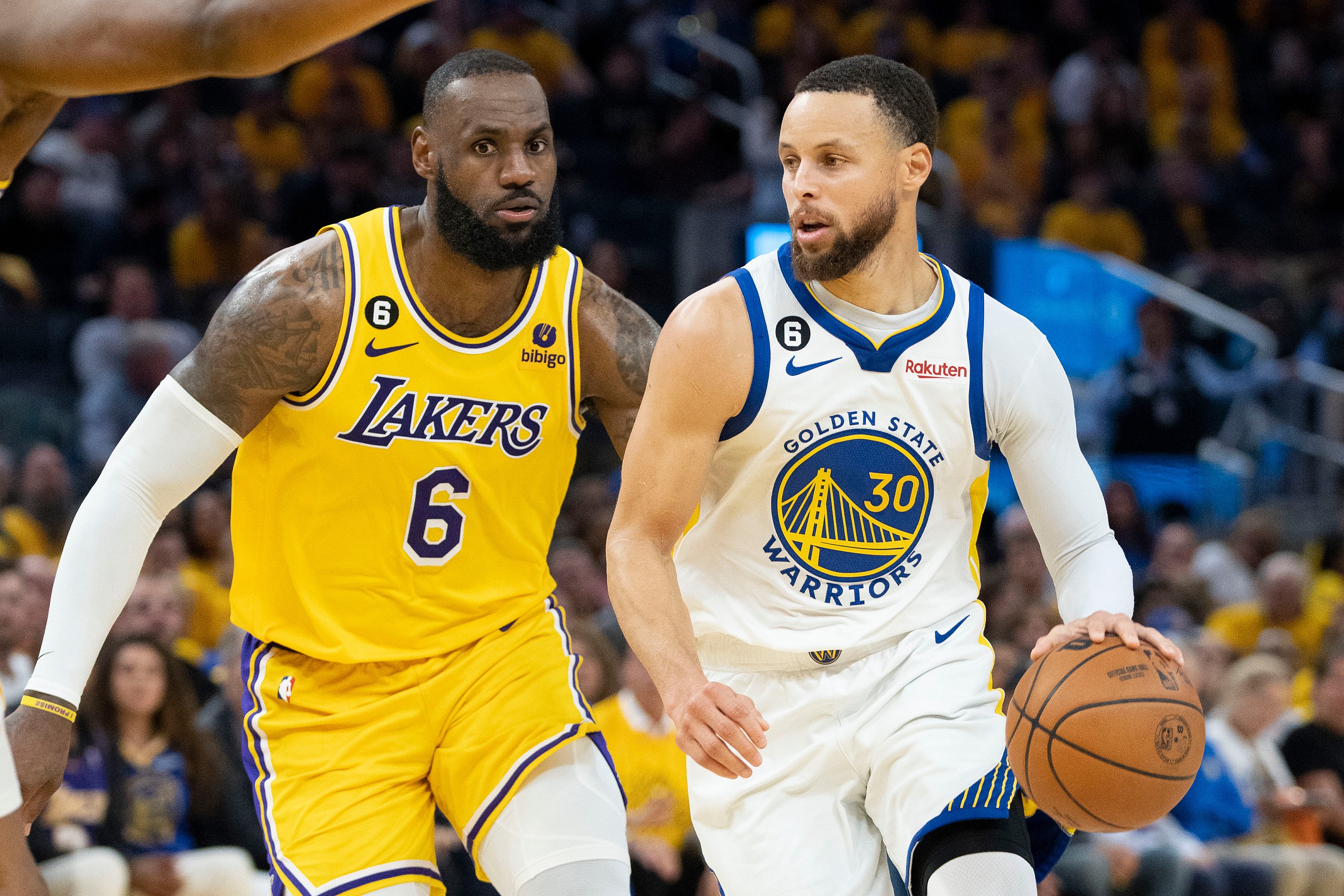NBA: Playoffs-Los Angeles Lakers at Golden State Warriors