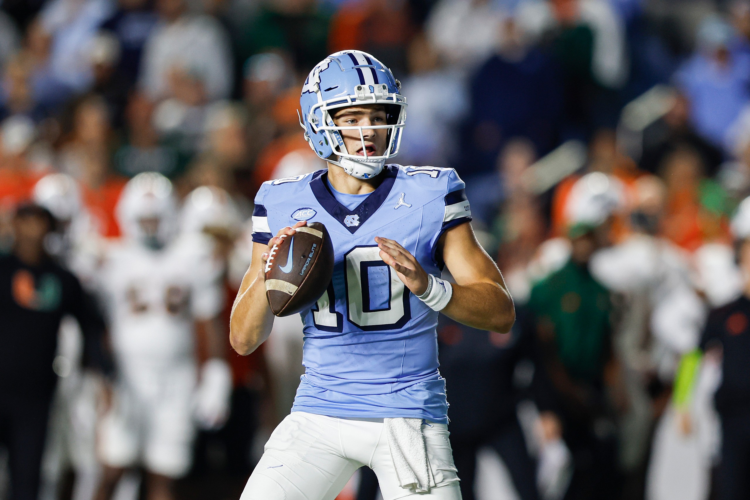 NCAA Football: Miami at North Carolina