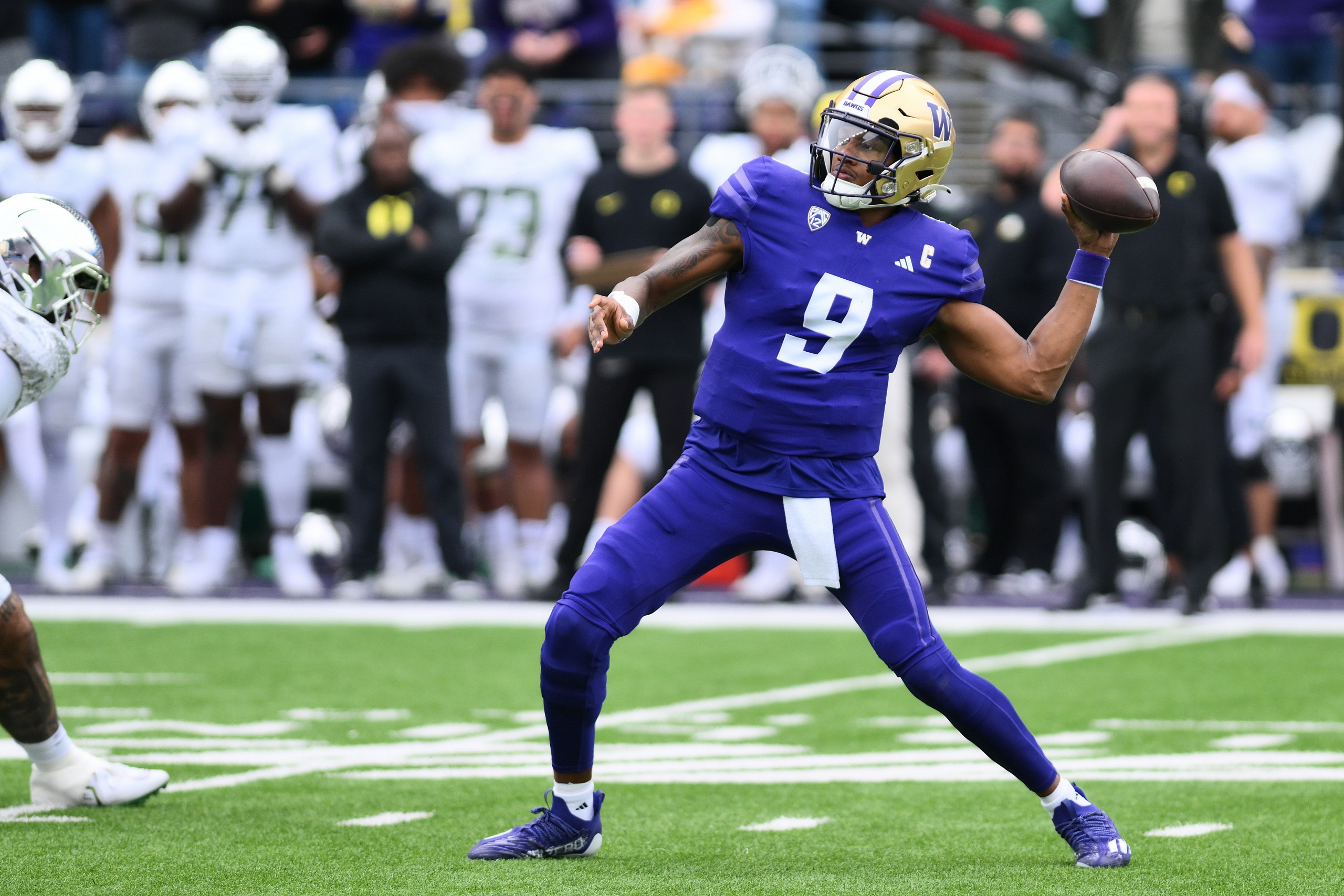 NCAA Football: Oregon at Washington