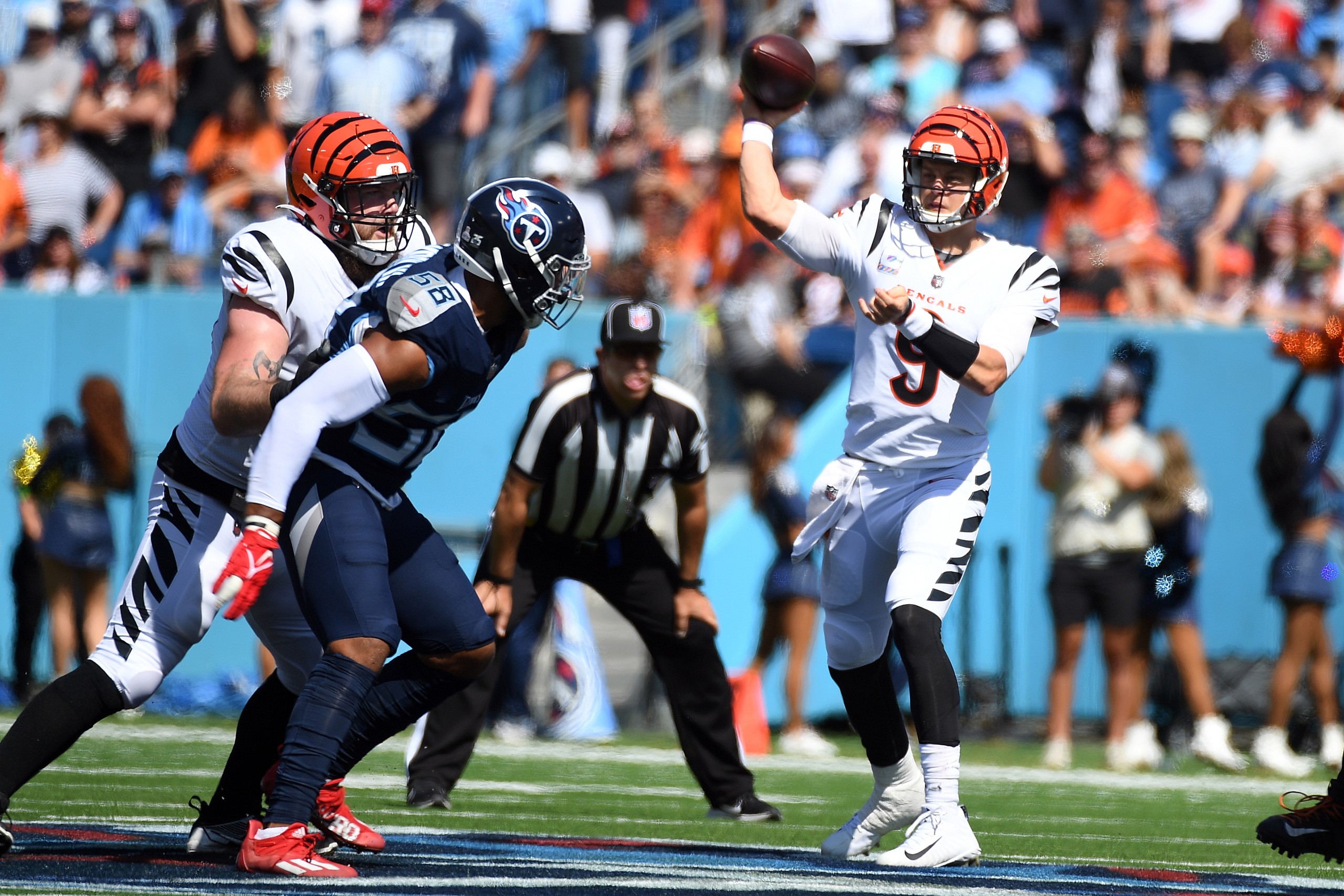 NFL: Cincinnati Bengals at Tennessee Titans