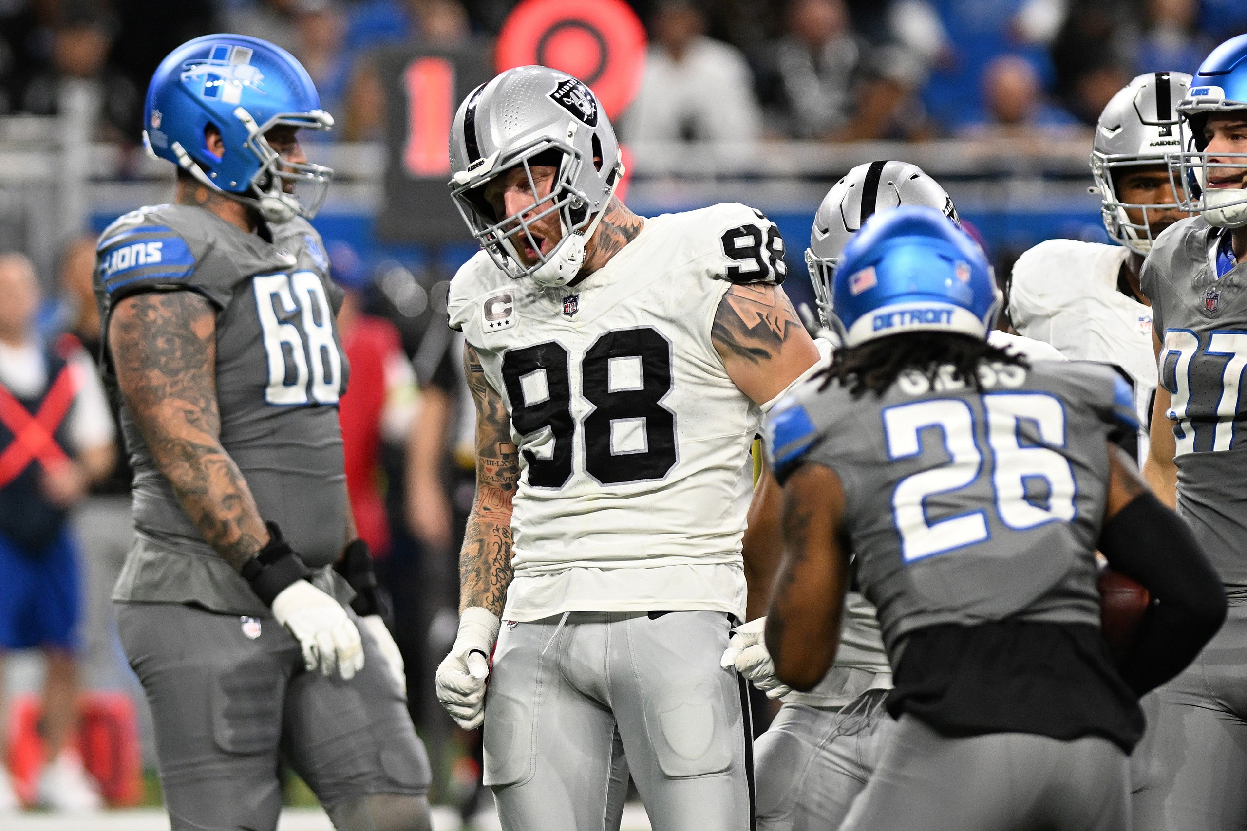 NFL: Las Vegas Raiders at Detroit Lions
