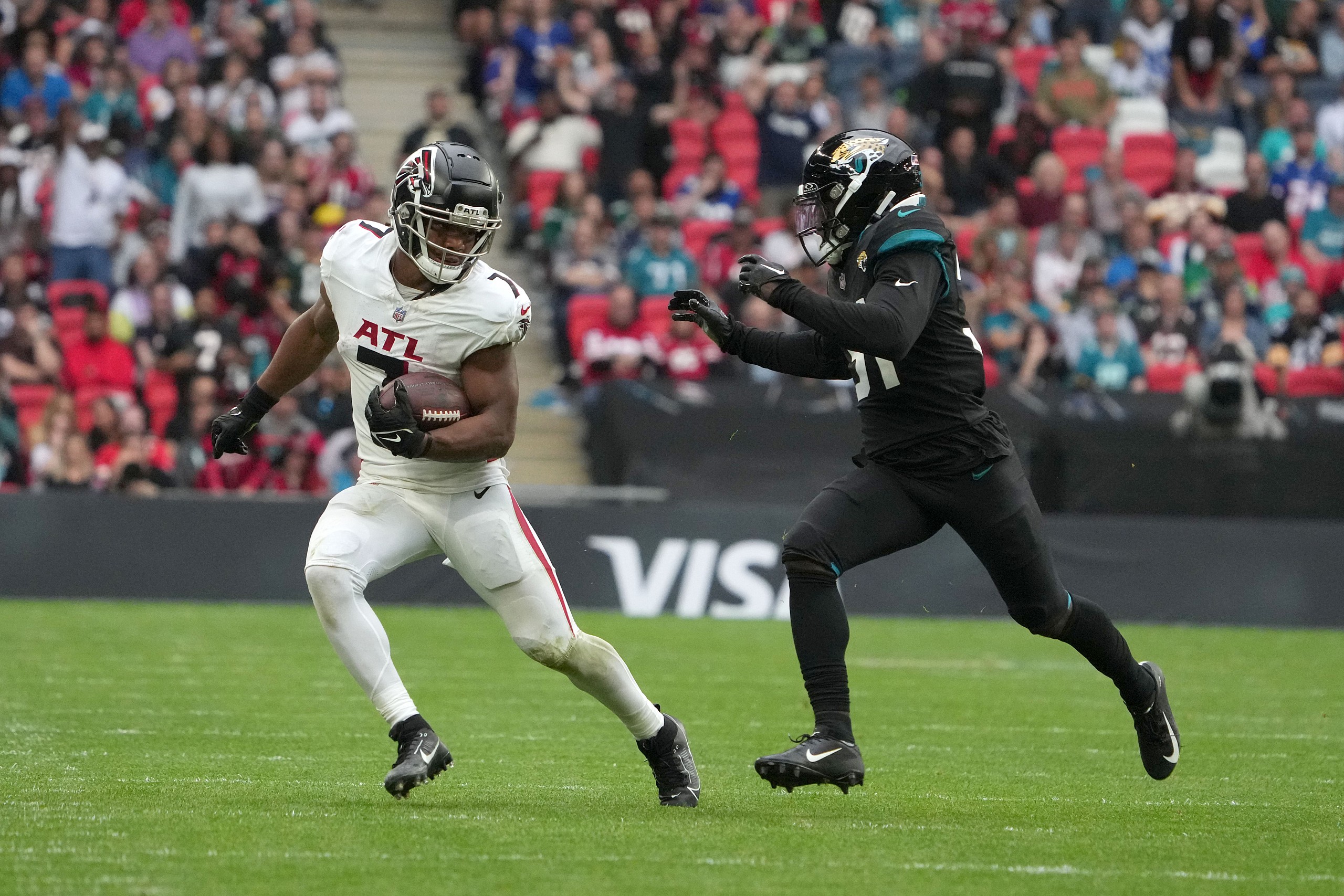 draftkings week 5 picks; bijan robinson