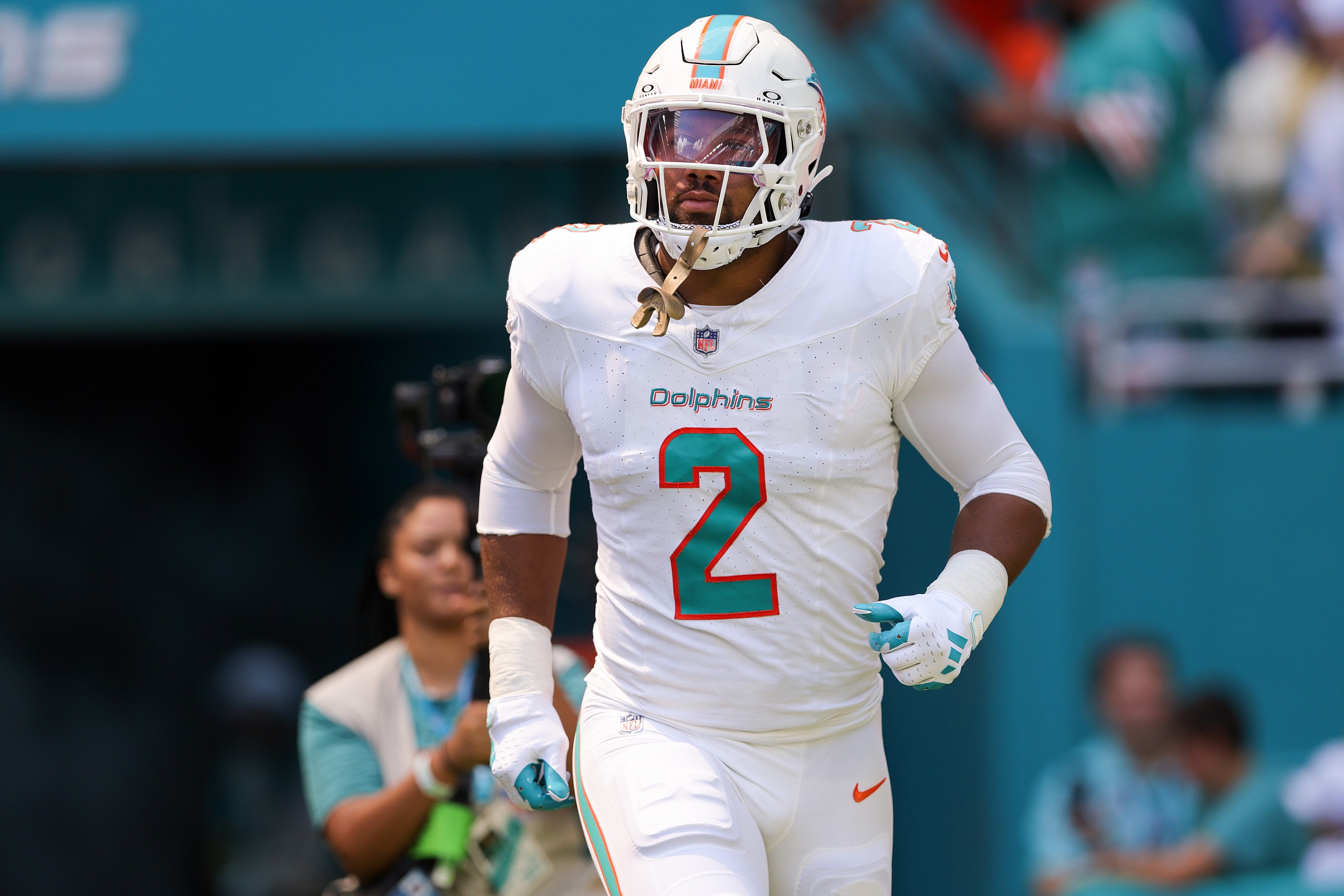 miami dolphins at philadelphia eagles; bradley chubb