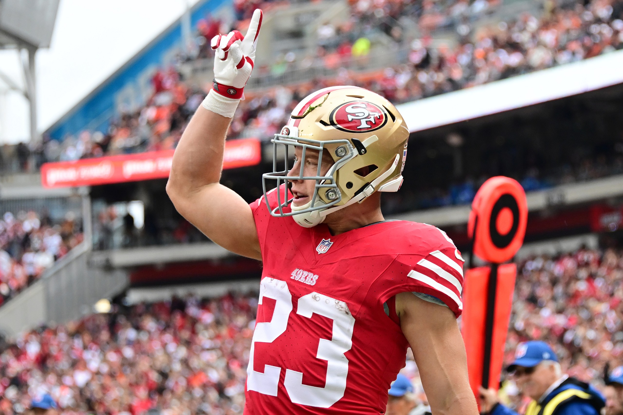 week 7 nfl injury report: christian mccaffrey