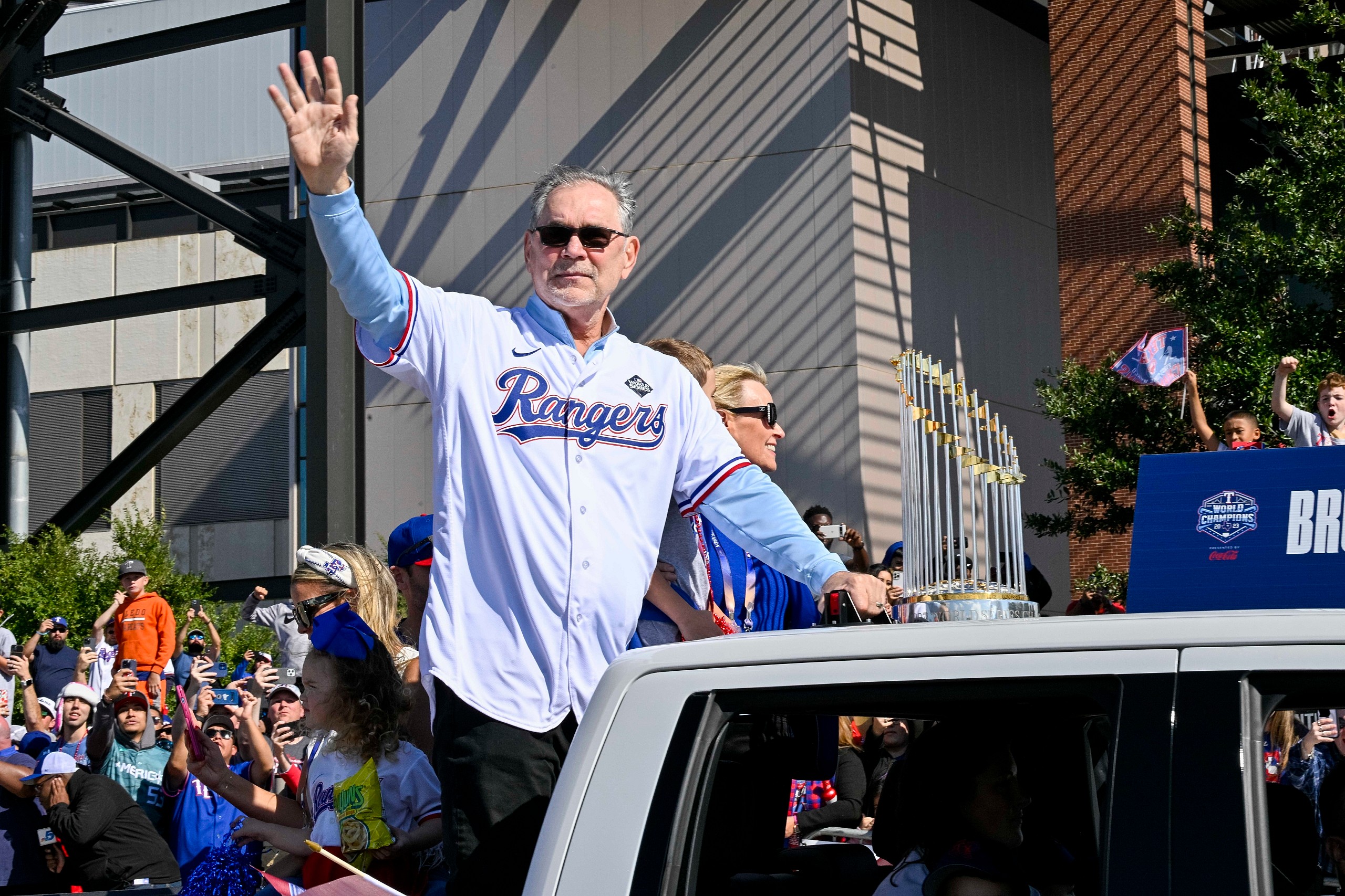 MLB: Texas Rangers-Championship Parade