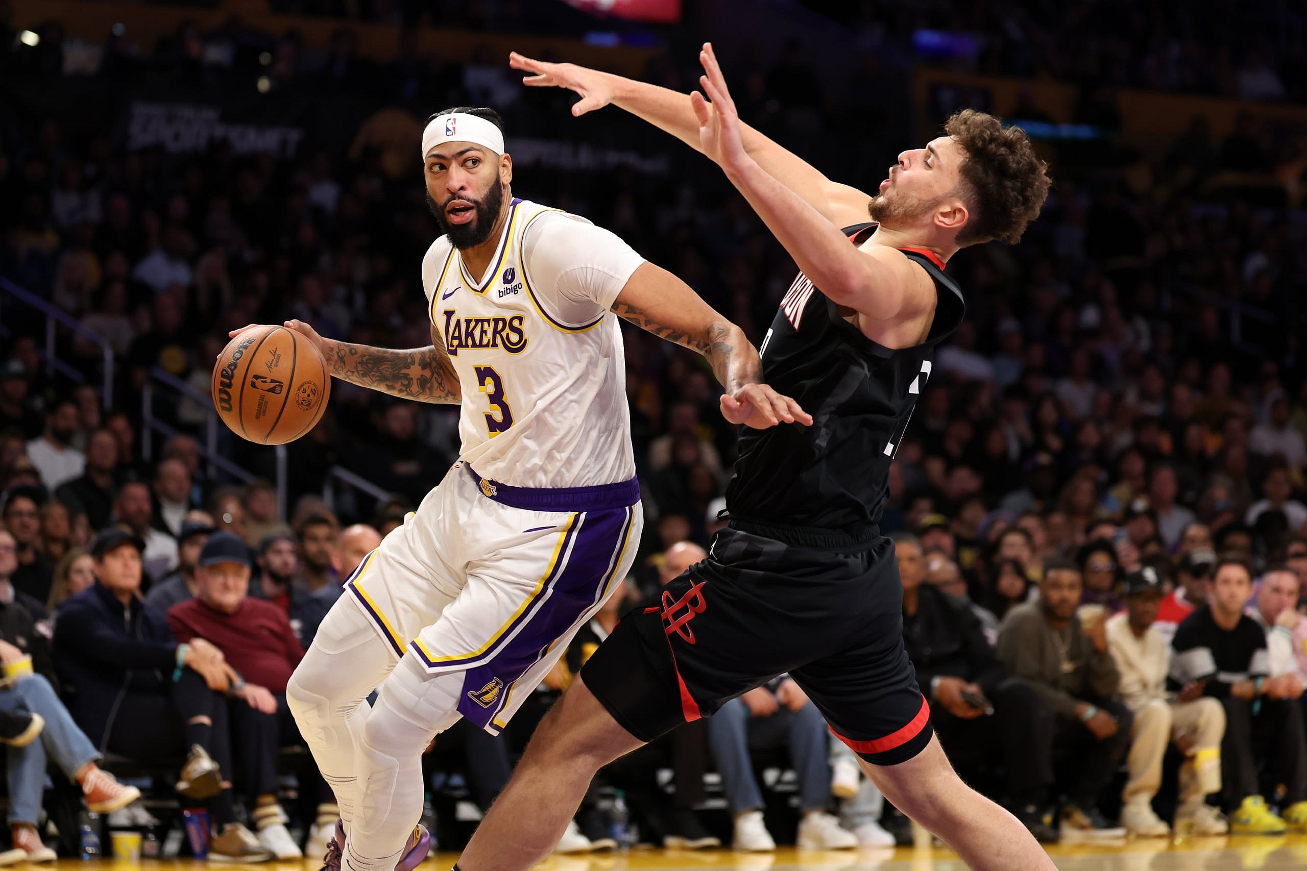 NBA: Houston Rockets at Los Angeles Lakers