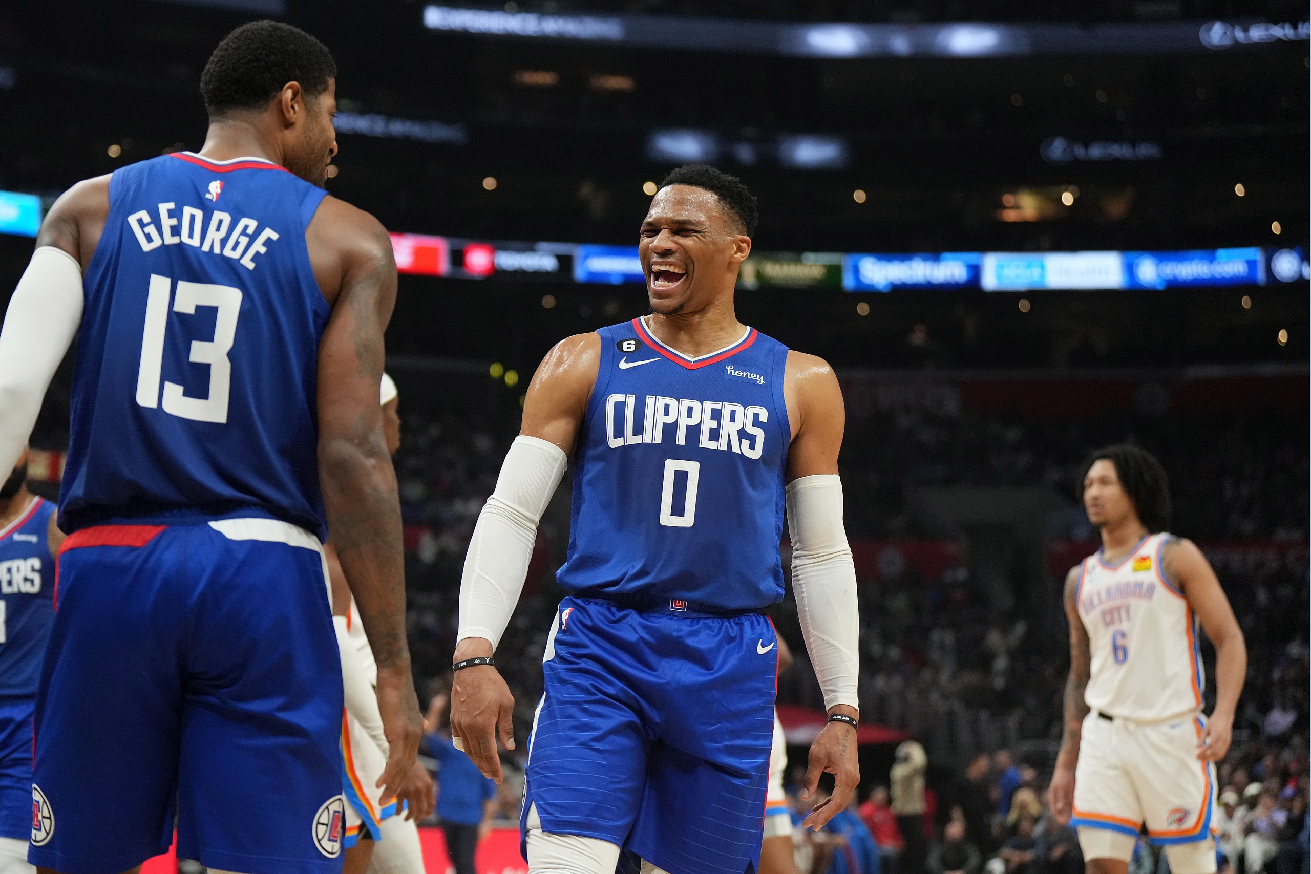 NBA: Oklahoma City Thunder at Los Angeles Clippers