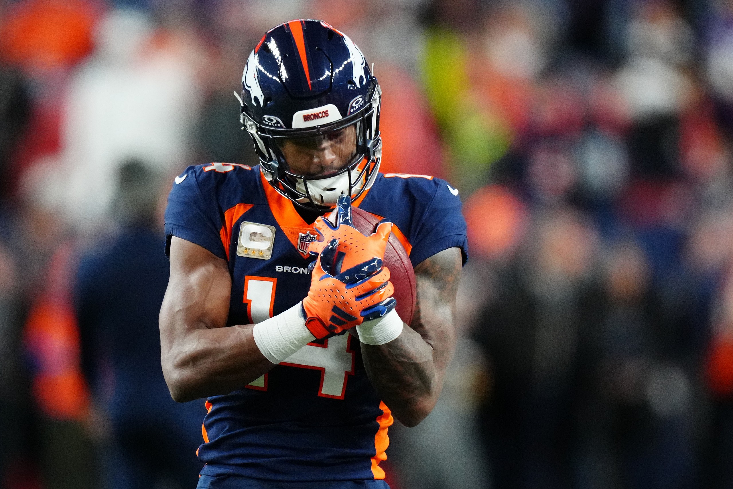 Denver Broncos' Courtland Sutton 