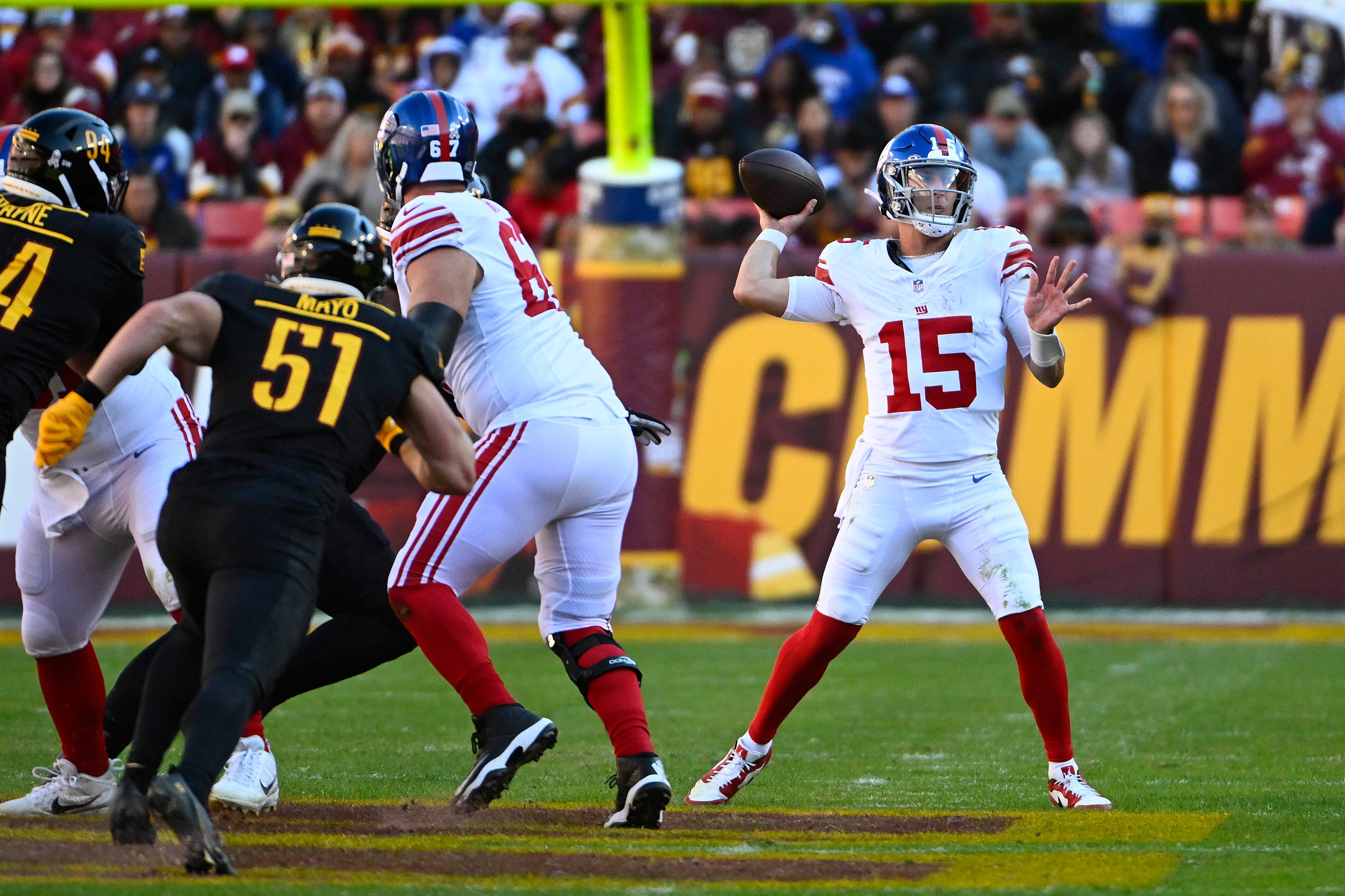 NFL: New York Giants at Washington Commanders