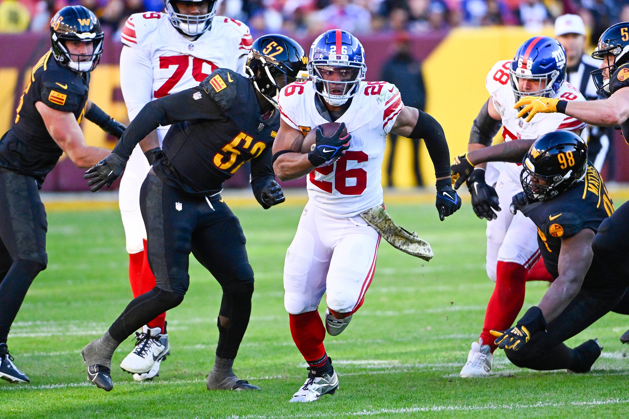 NFL: New York Giants at Washington Commanders
