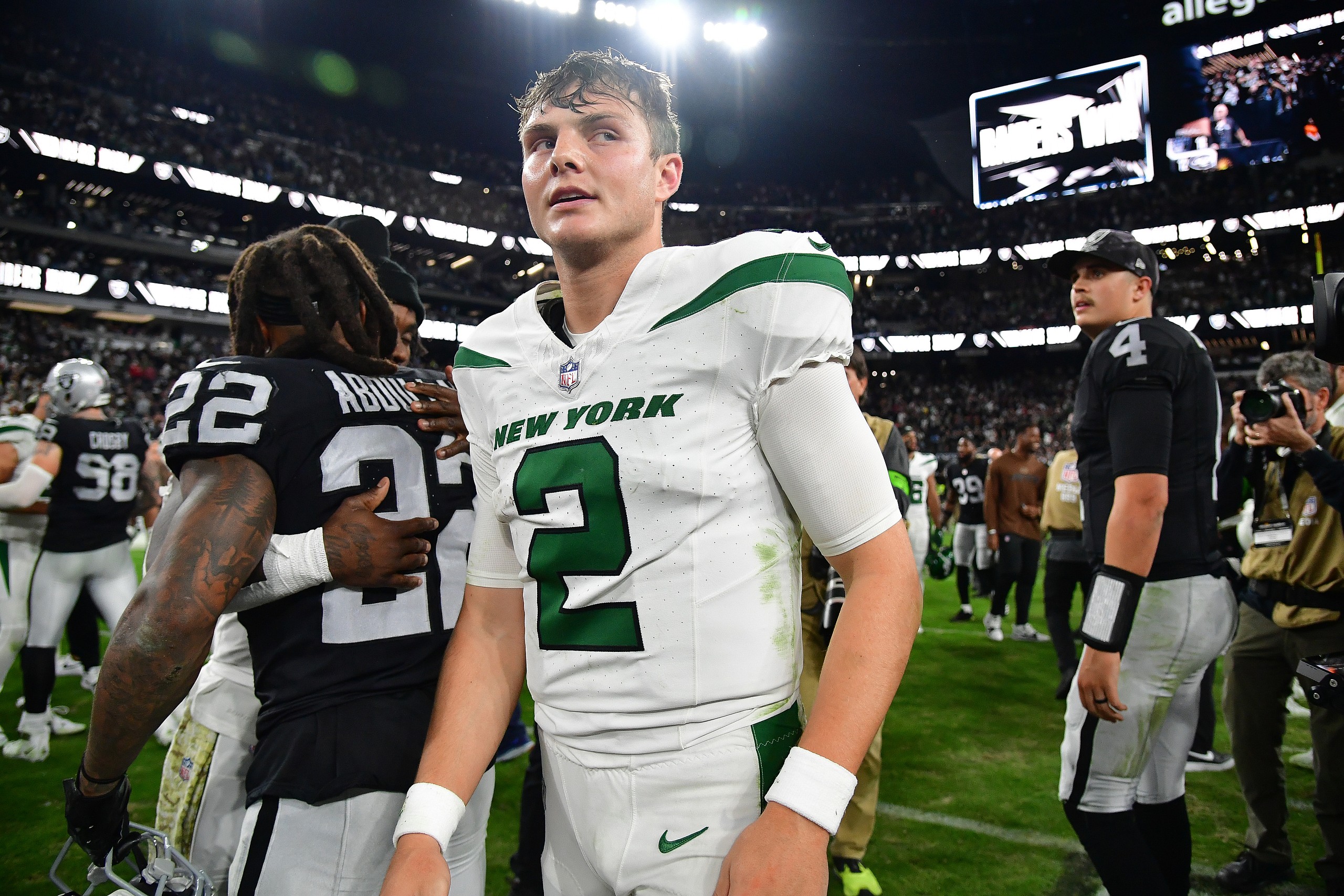 NFL: New York Jets at Las Vegas Raiders