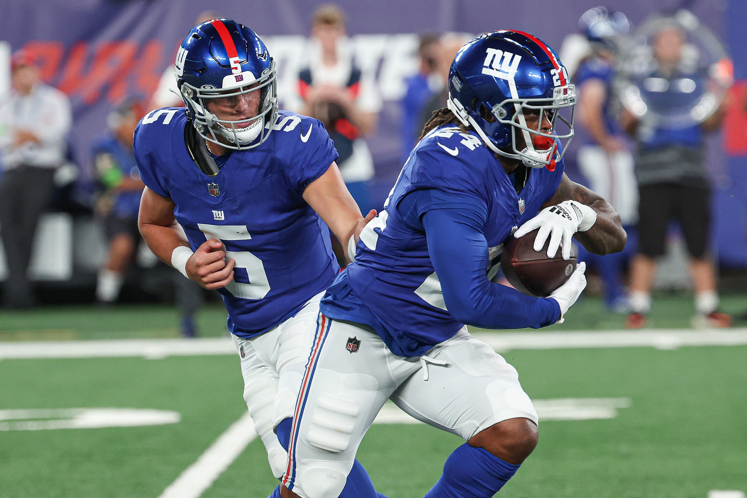 NFL: Preseason-Carolina Panthers at New York Giants