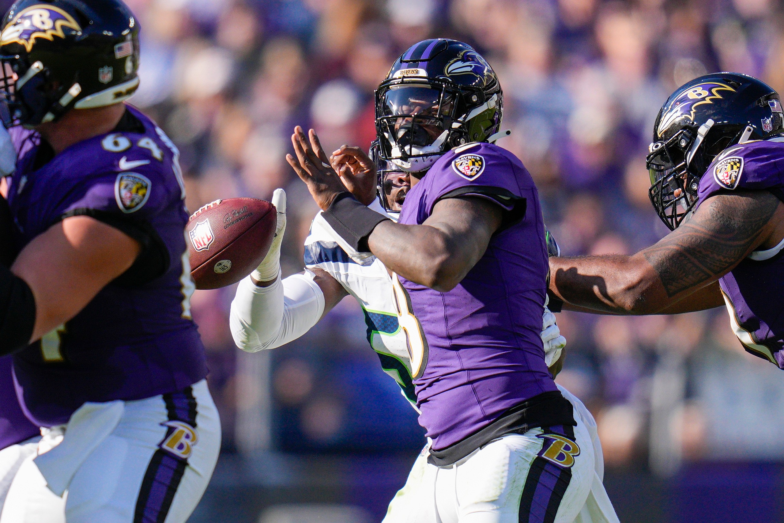NFL: Seattle Seahawks at Baltimore Ravens