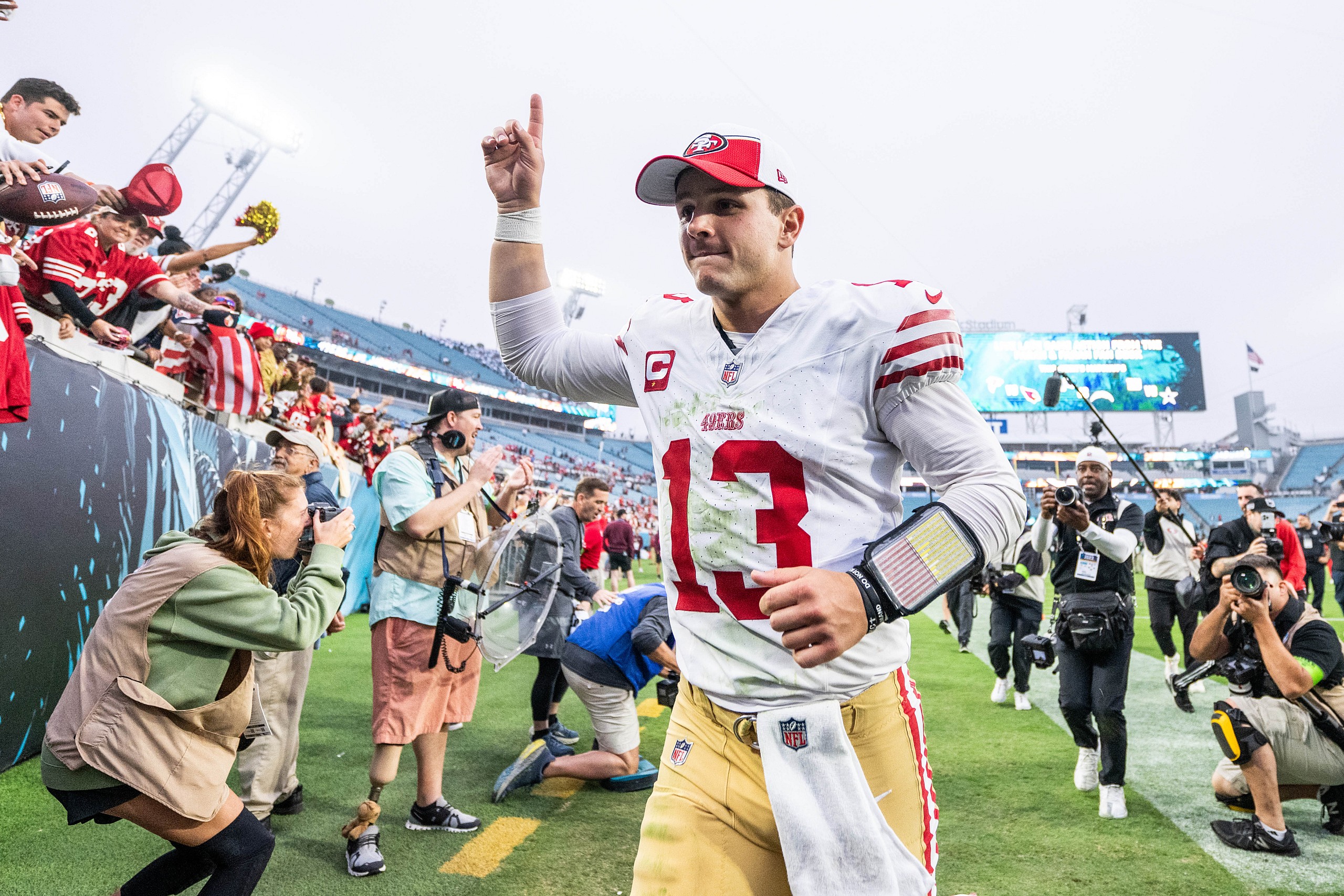 nfl week 10 grades: san francisco 49ers, brock purdy