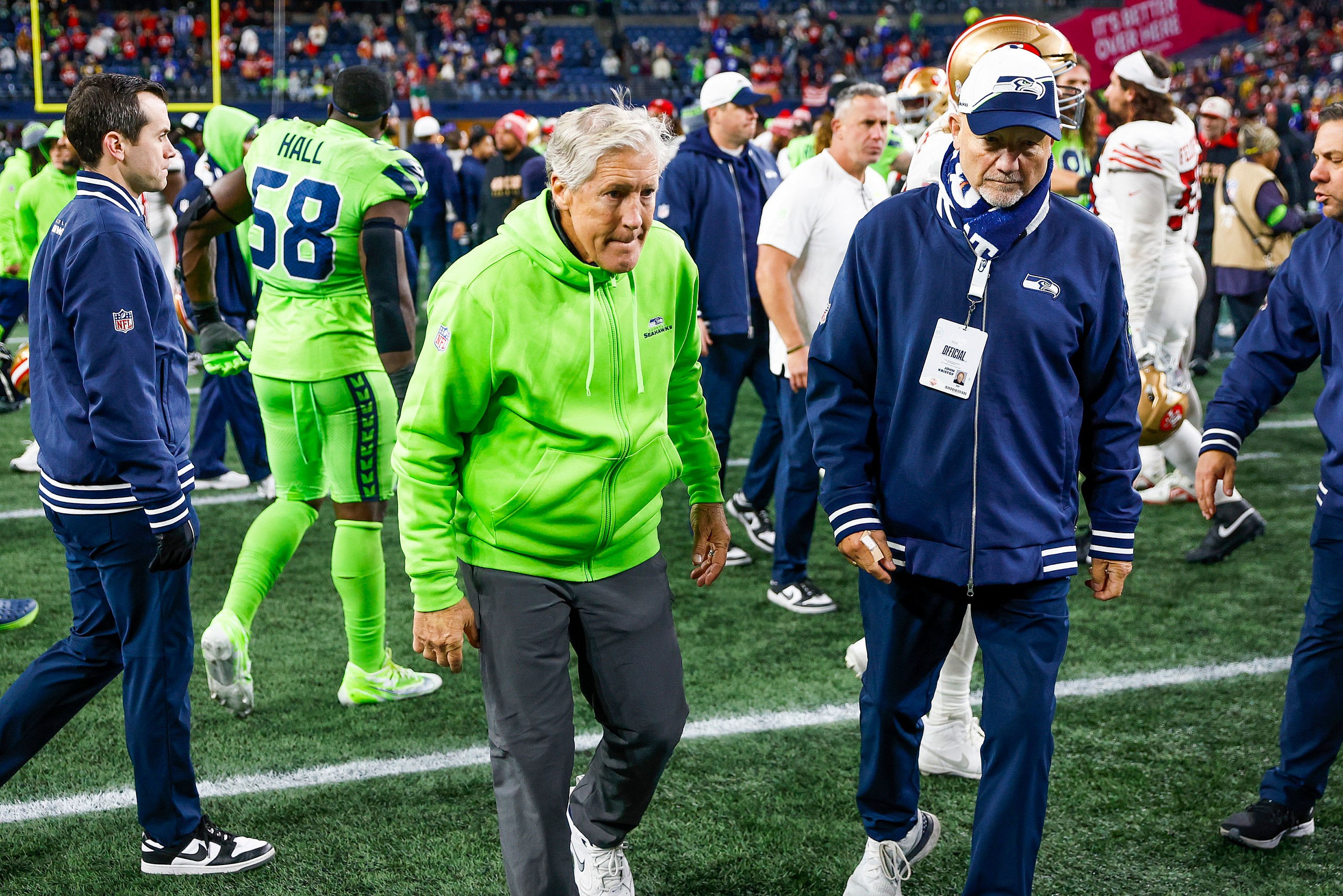 seattle seahawks' pete carroll