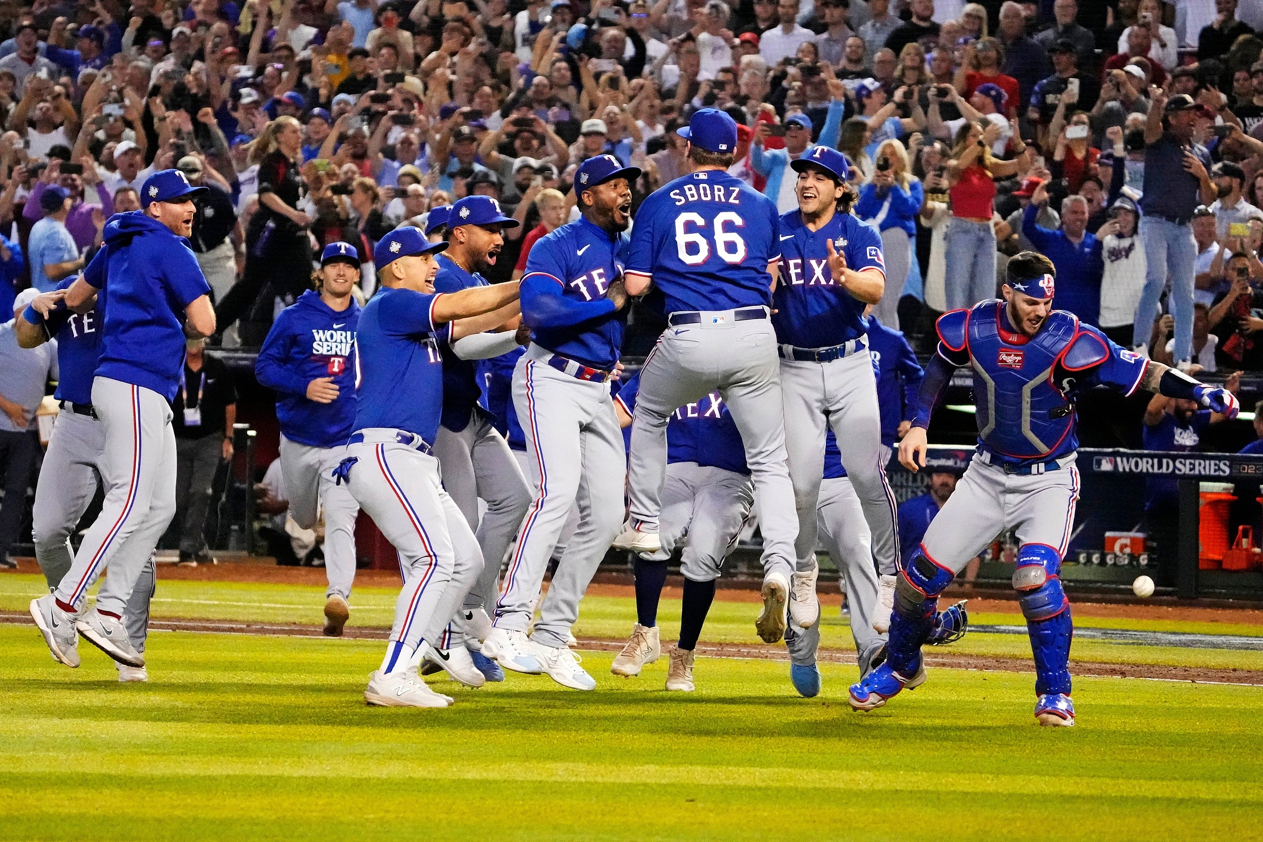 texas rangers win world series