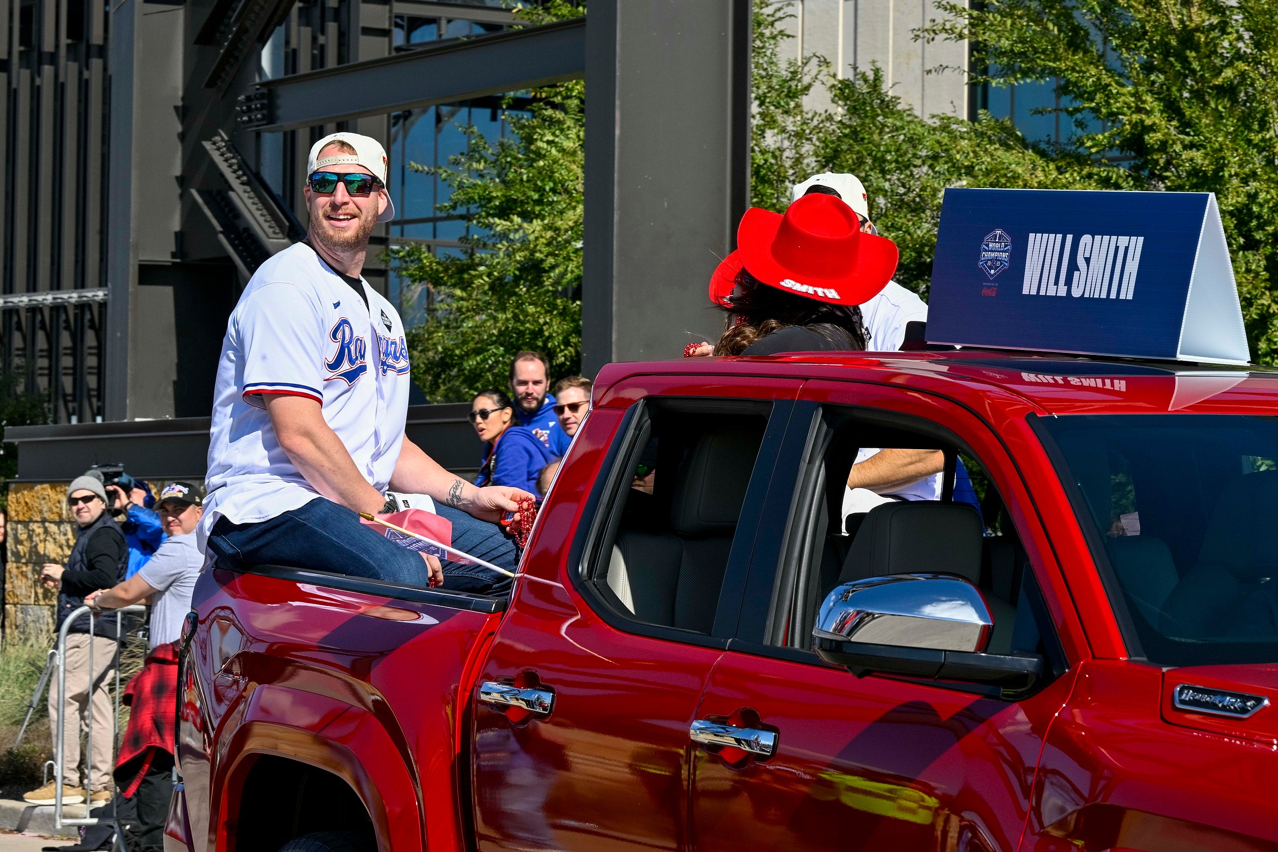 texas rangers world series parade