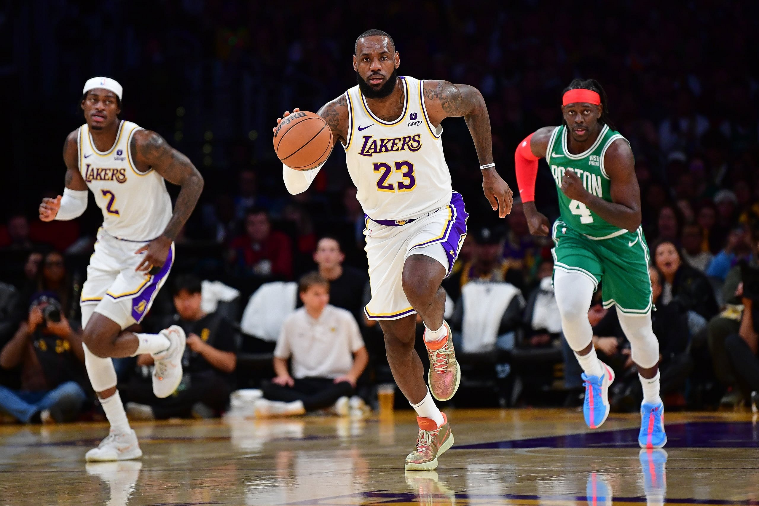 NBA: Boston Celtics at Los Angeles Lakers