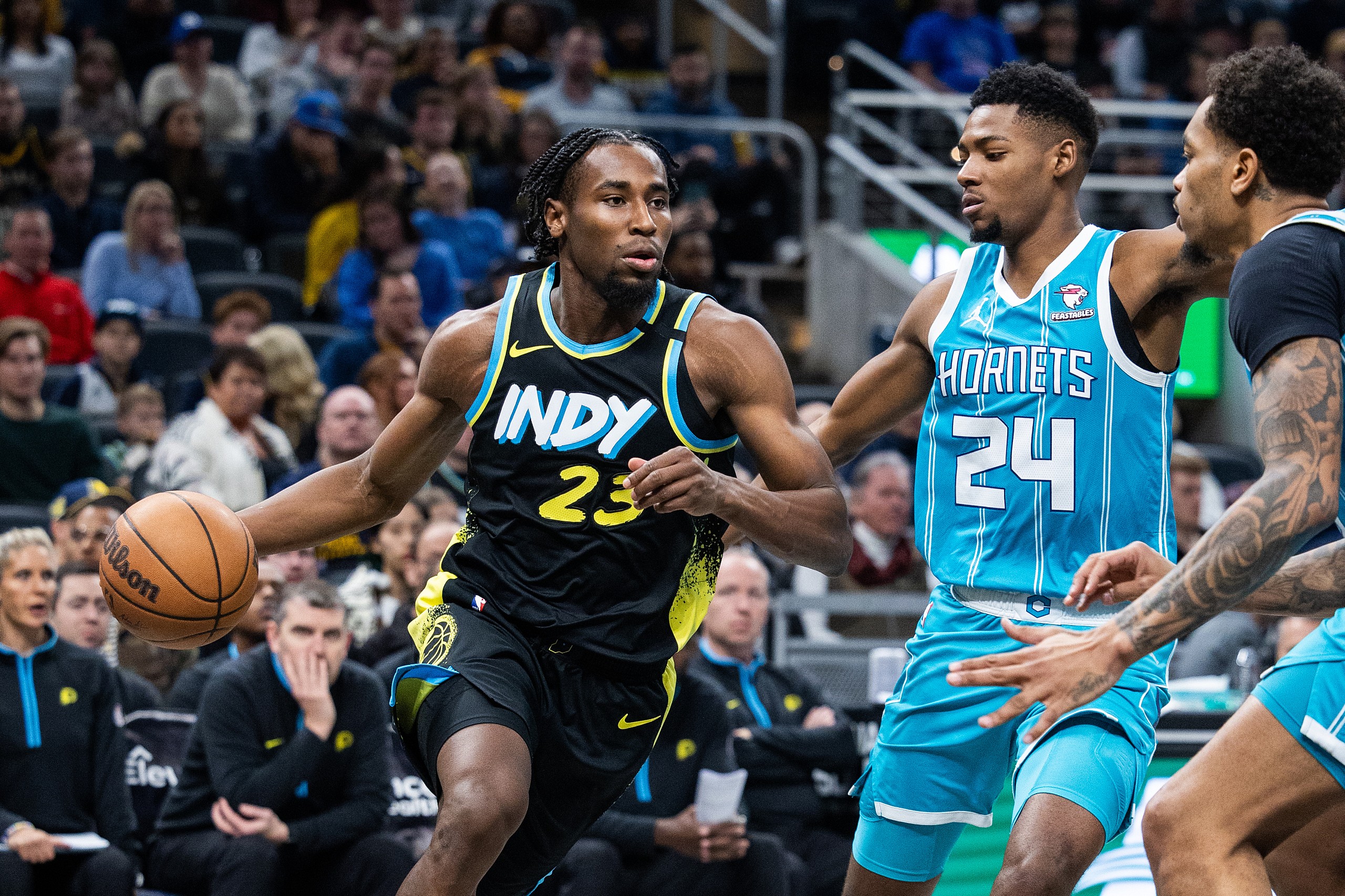 NBA: Charlotte Hornets at Indiana Pacers