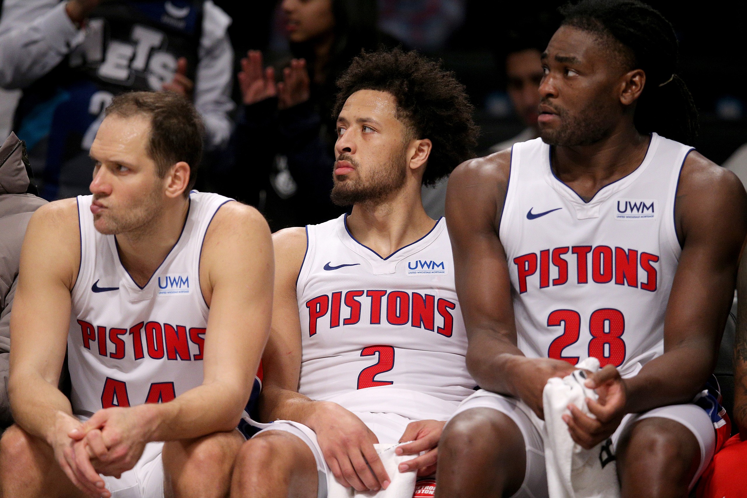 NBA: Detroit Pistons at Brooklyn Nets