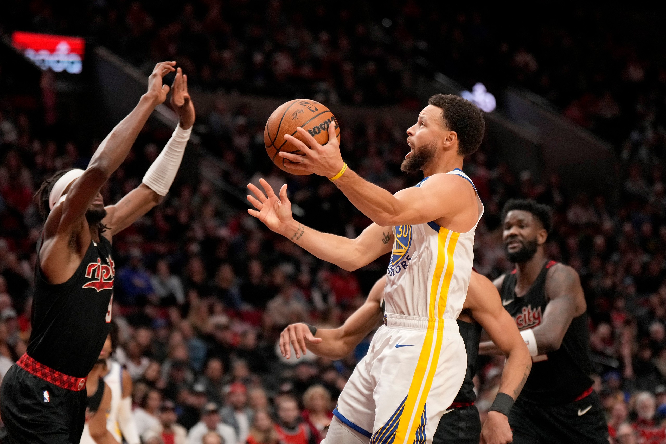 NBA: Golden State Warriors at Portland Trail Blazers