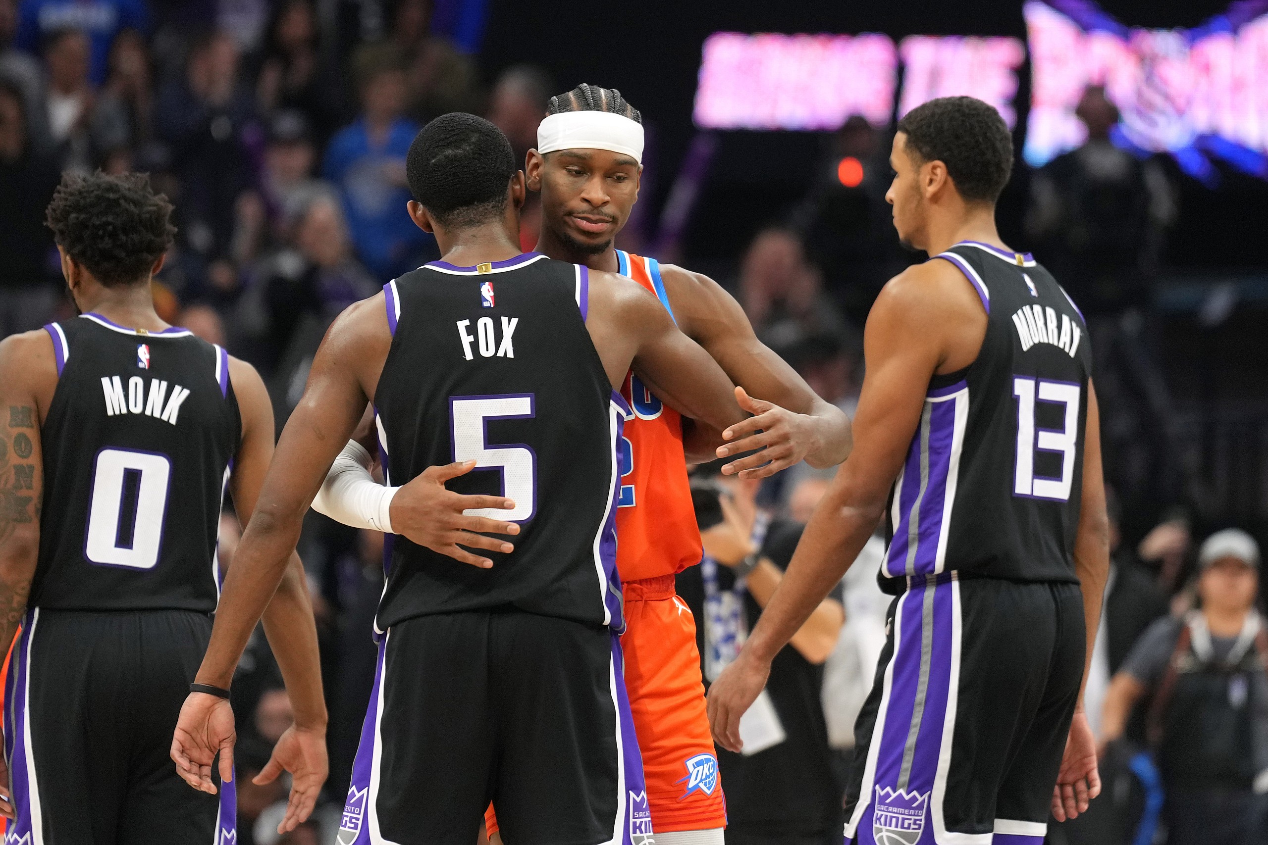 NBA: Oklahoma City Thunder at Sacramento Kings