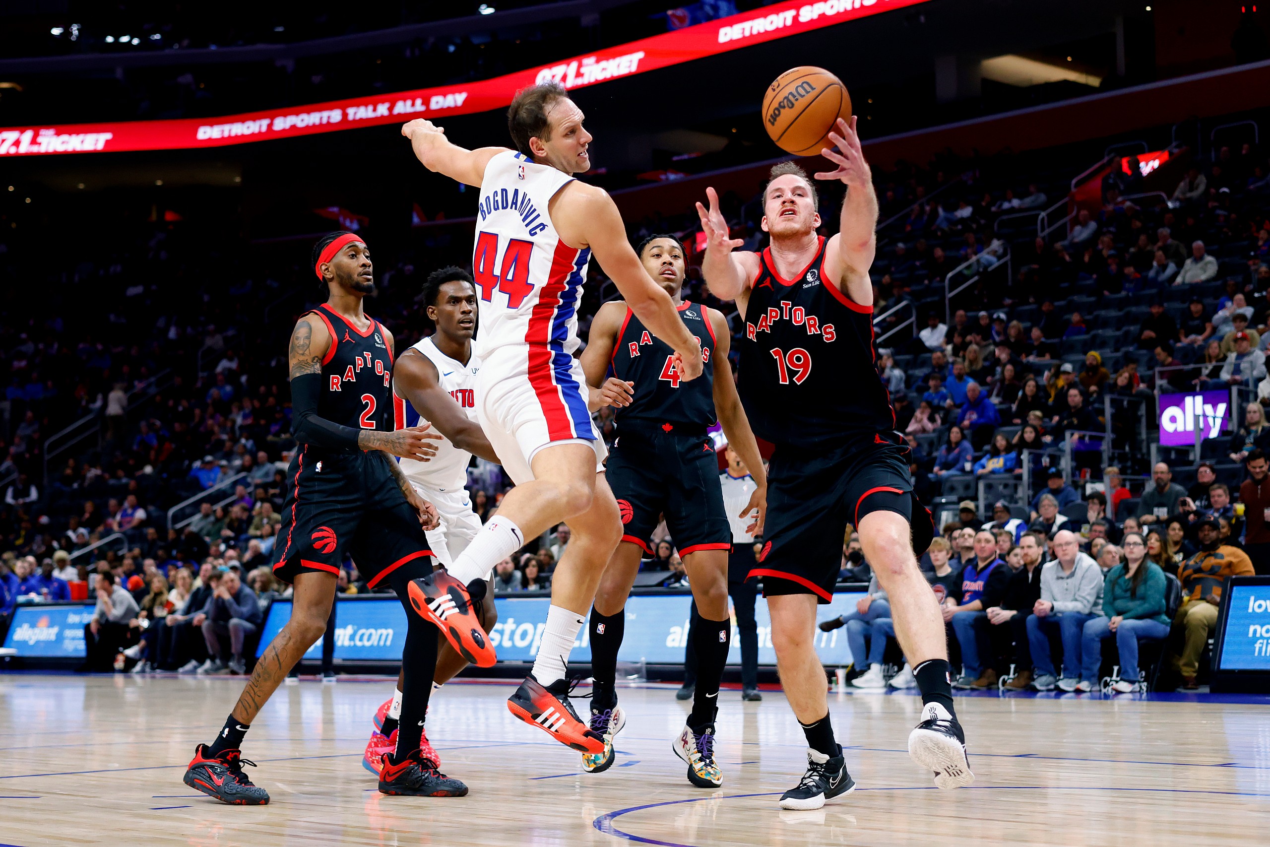 NBA: Toronto Raptors at Detroit Pistons