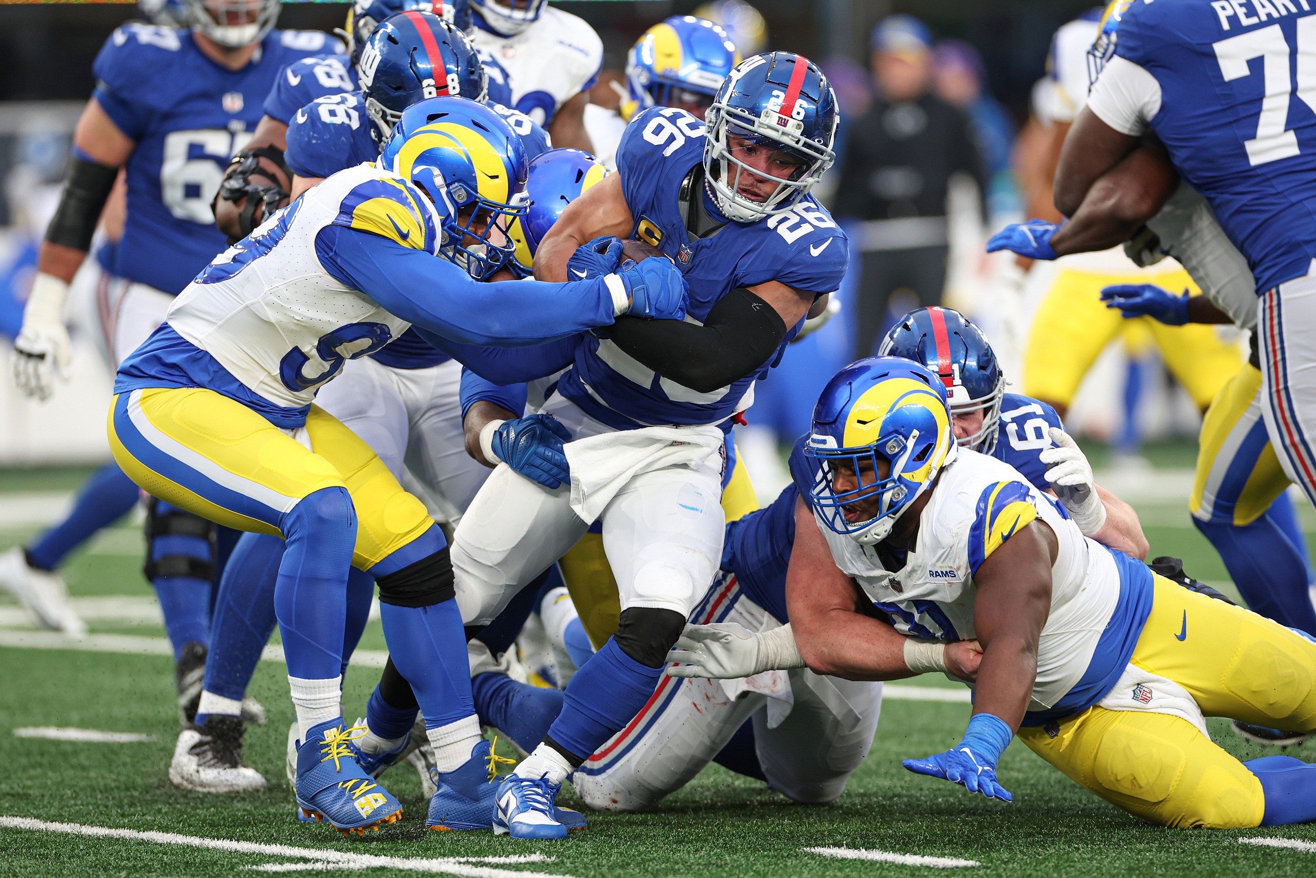 NFL: Los Angeles Rams at New York Giants
